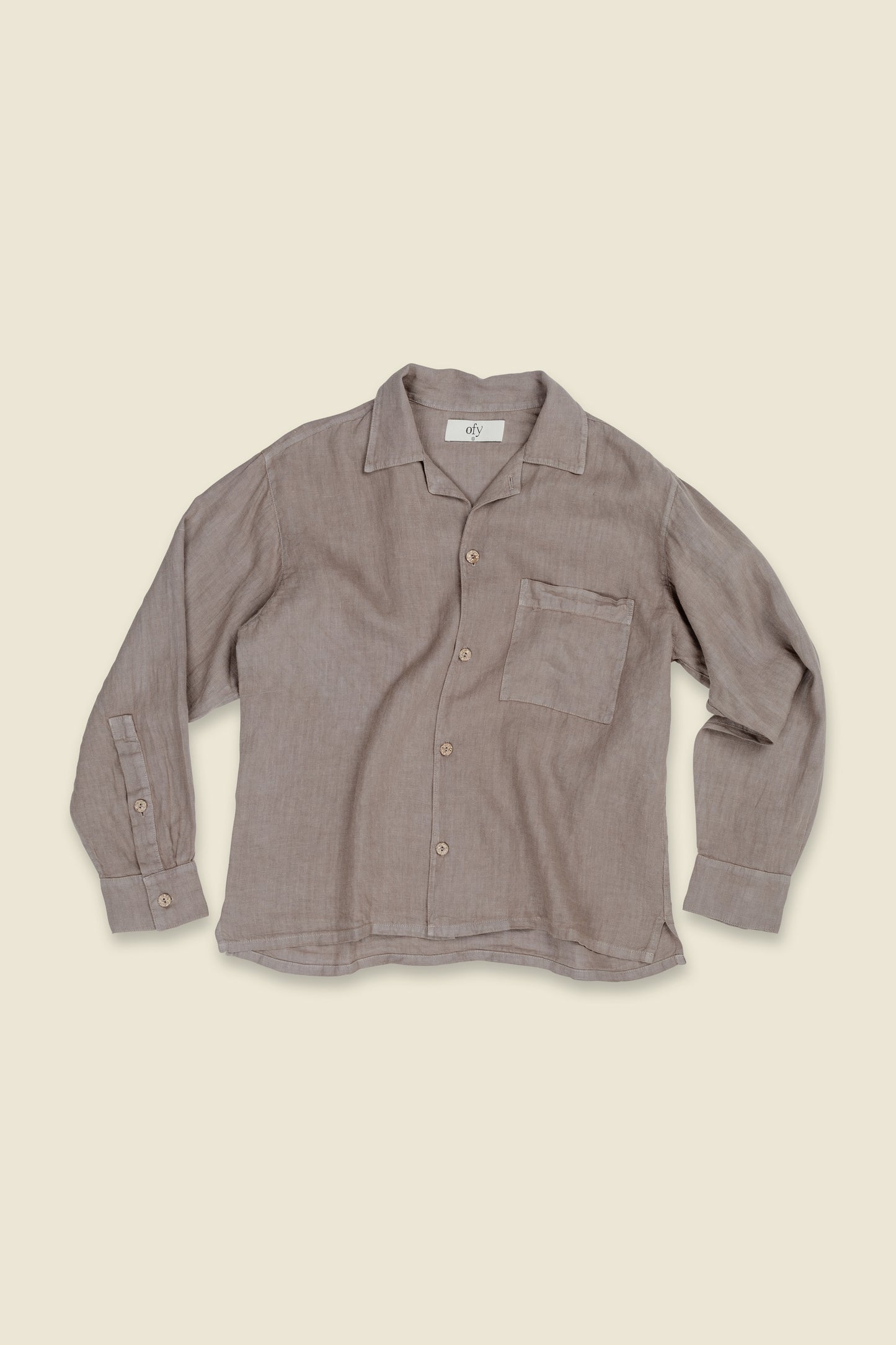Horizon Organic Linen L/S - Smokey Sage