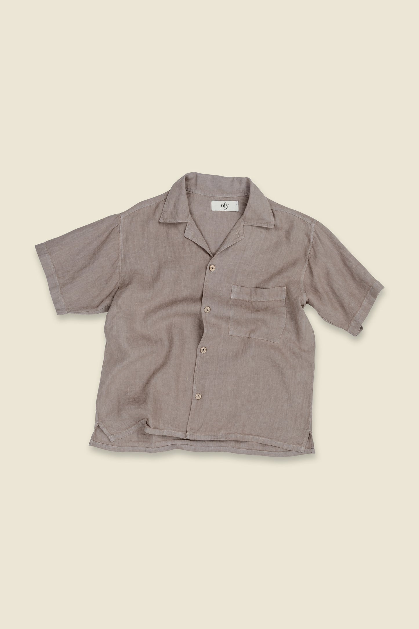 Horizon Organic Linen S/S - Smokey Sage