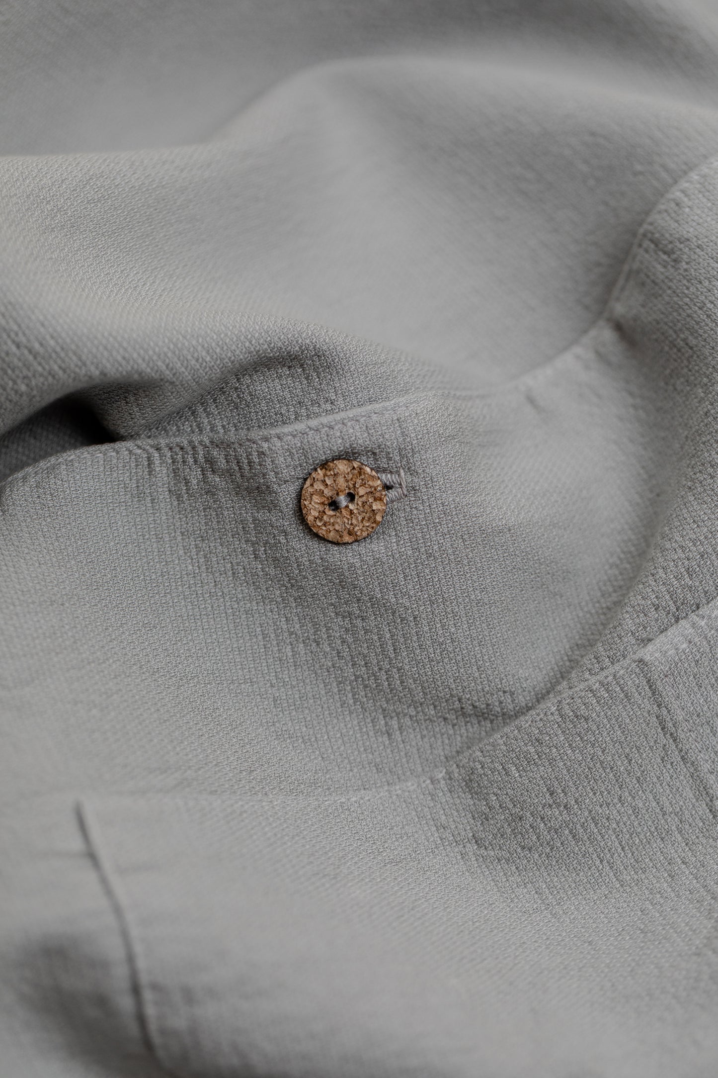 Horizon Crinkle S/S Shirt - Thunder Cloud