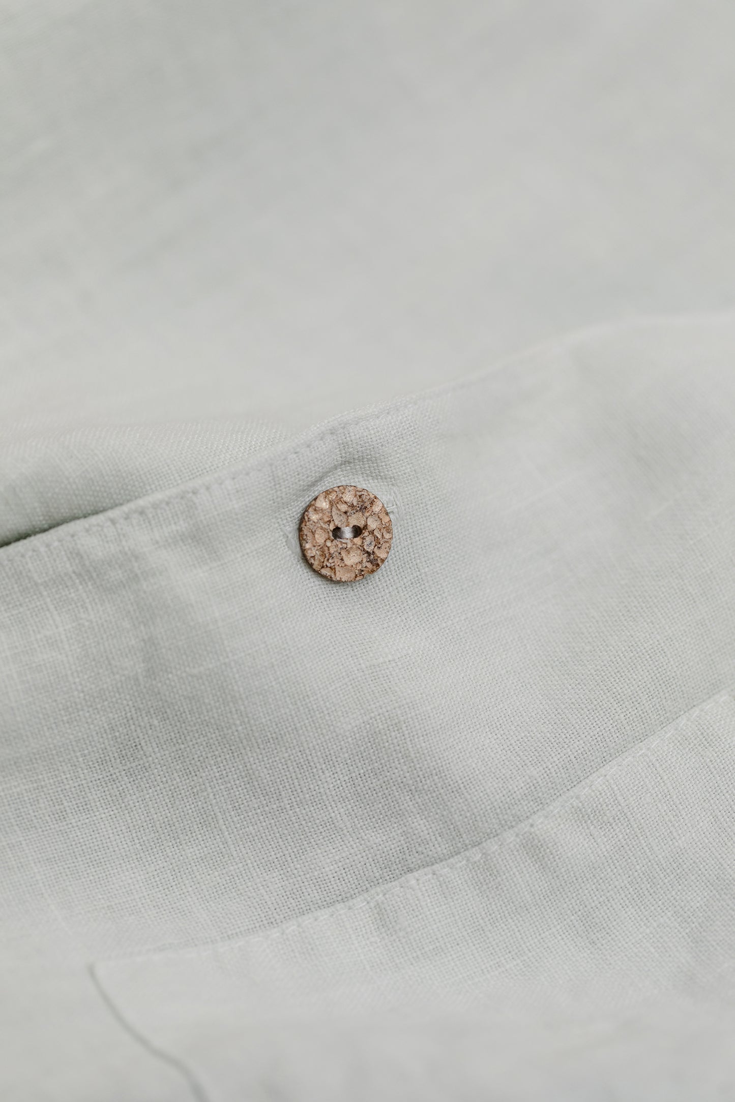 Horizon Organic Linen S/S - Frosted Mint