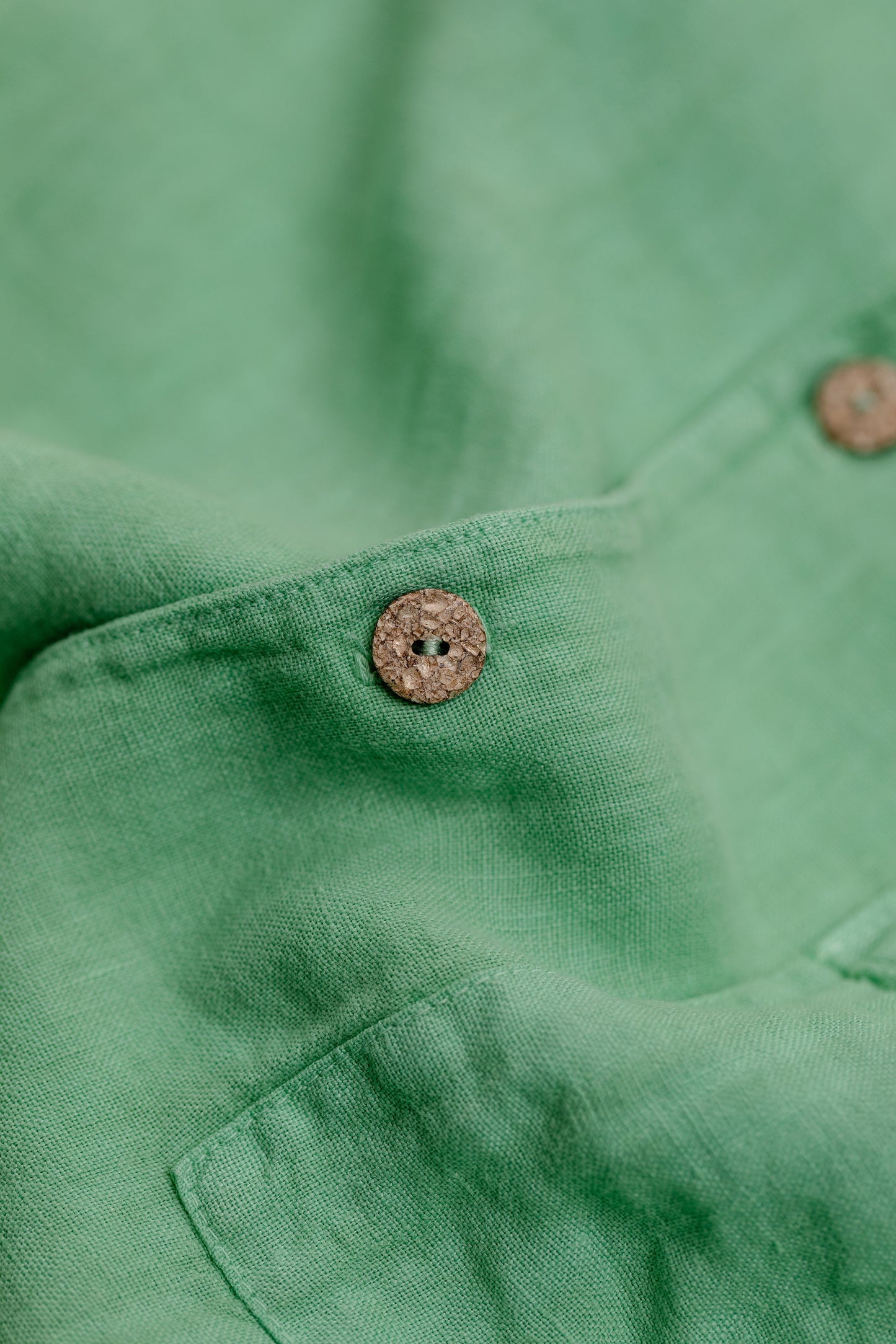 Horizon Organic Linen S/S - Miami Green