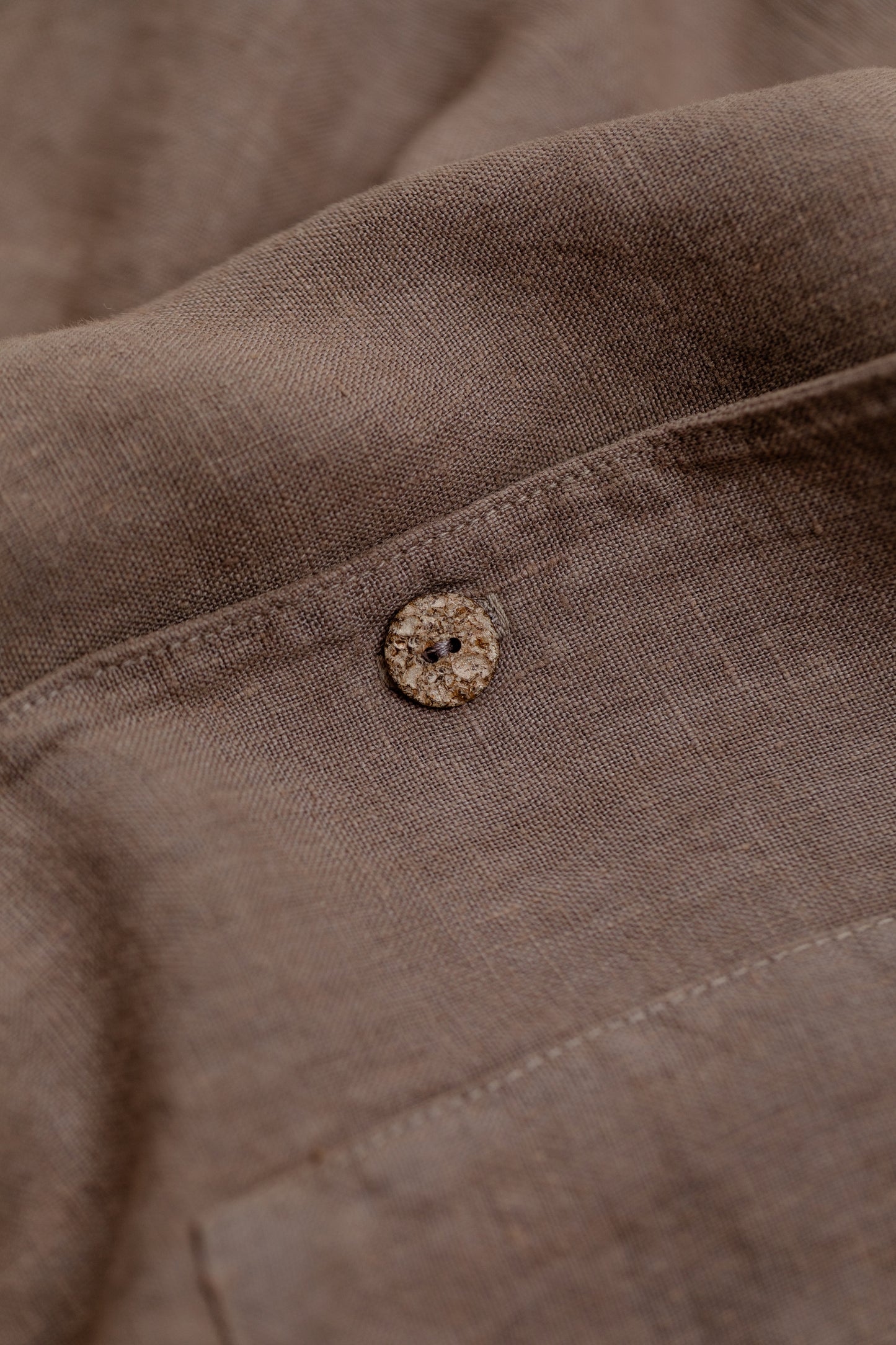 Horizon Organic Linen S/S - Sand Dune