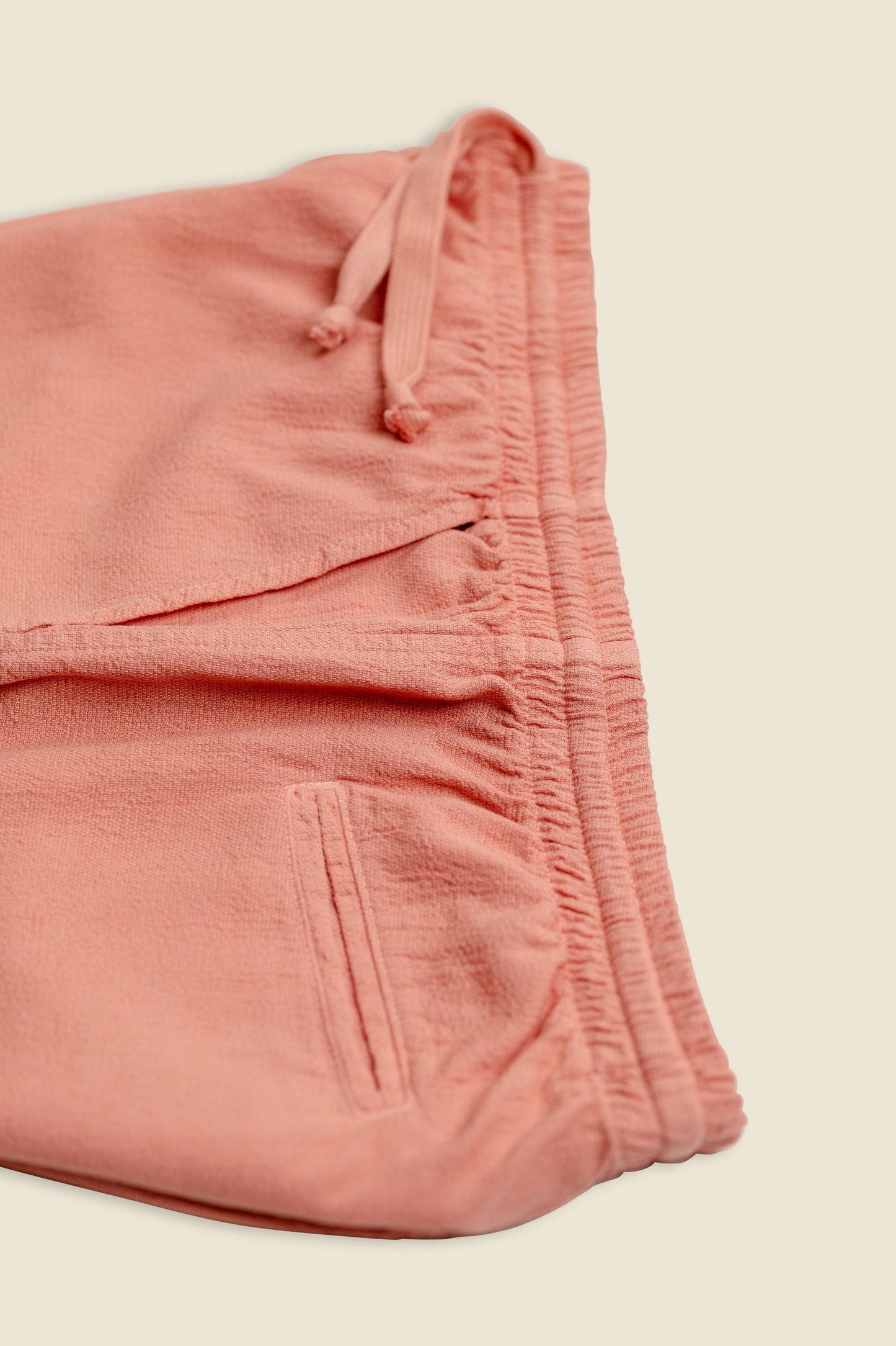 Horizon Crinkle Pant - Dusky Coral