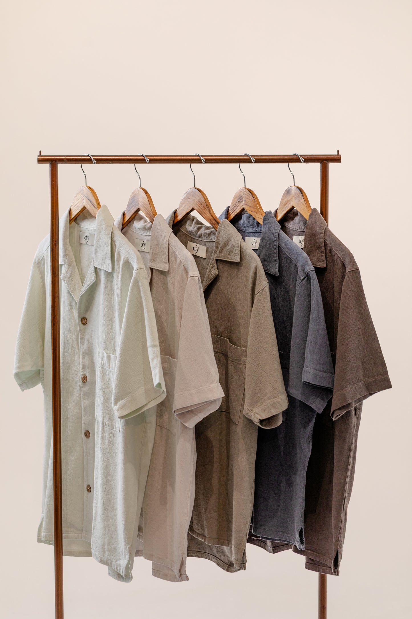 Horizon Crinkle S/S Shirt - Moonscape