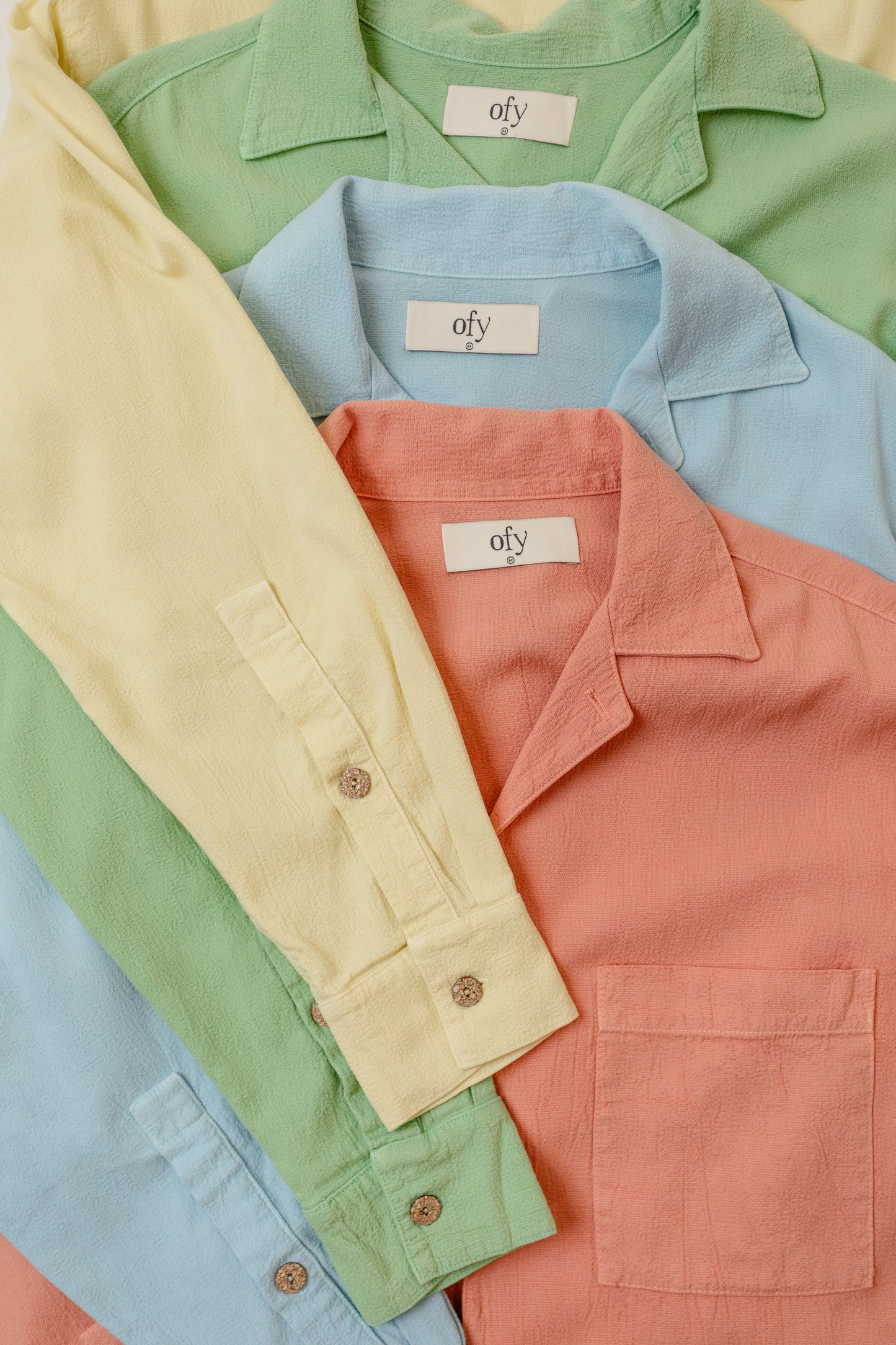Horizon Crinkle L/S Shirt - Happy Hopes