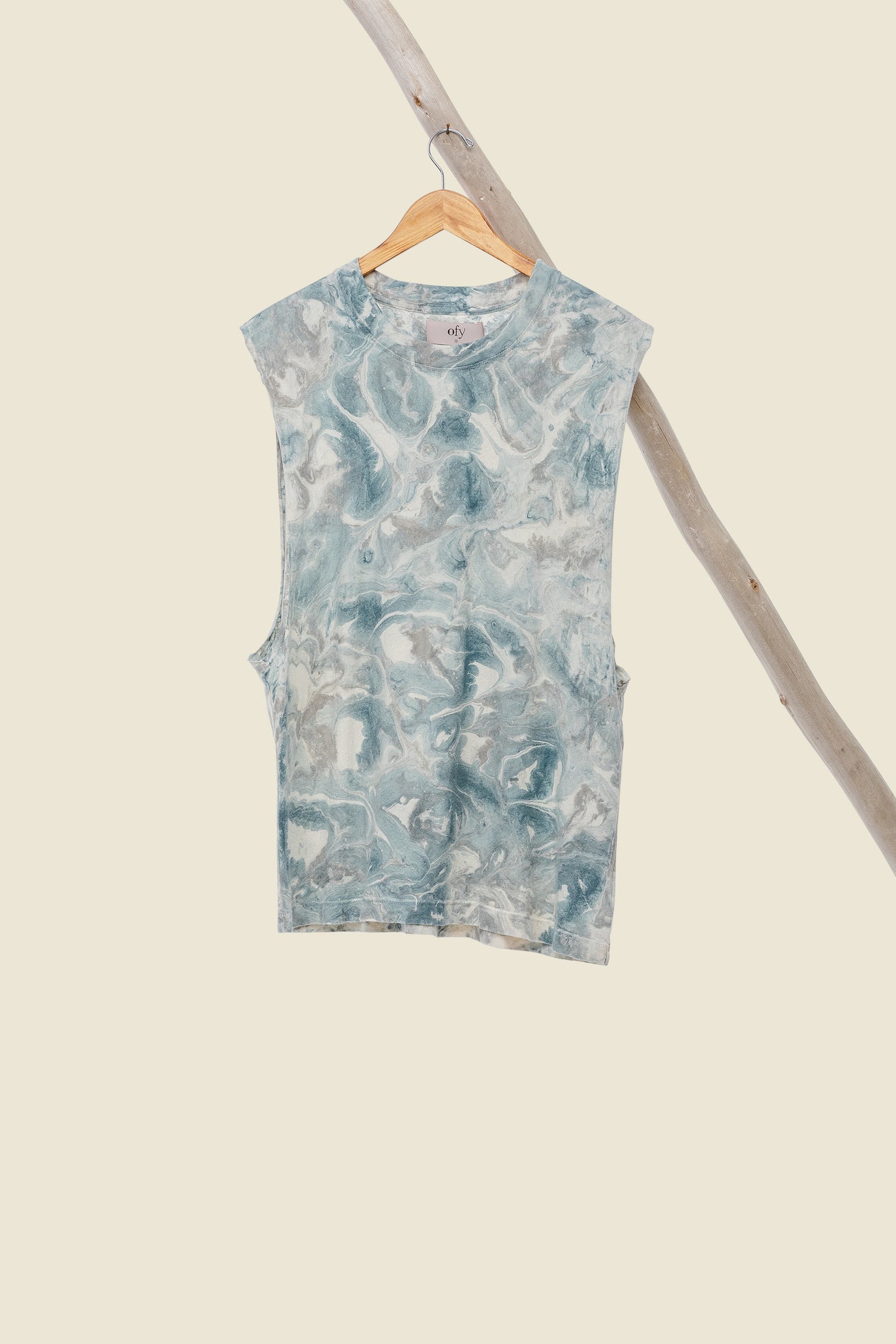 Essential Tank- Mangrove Marble