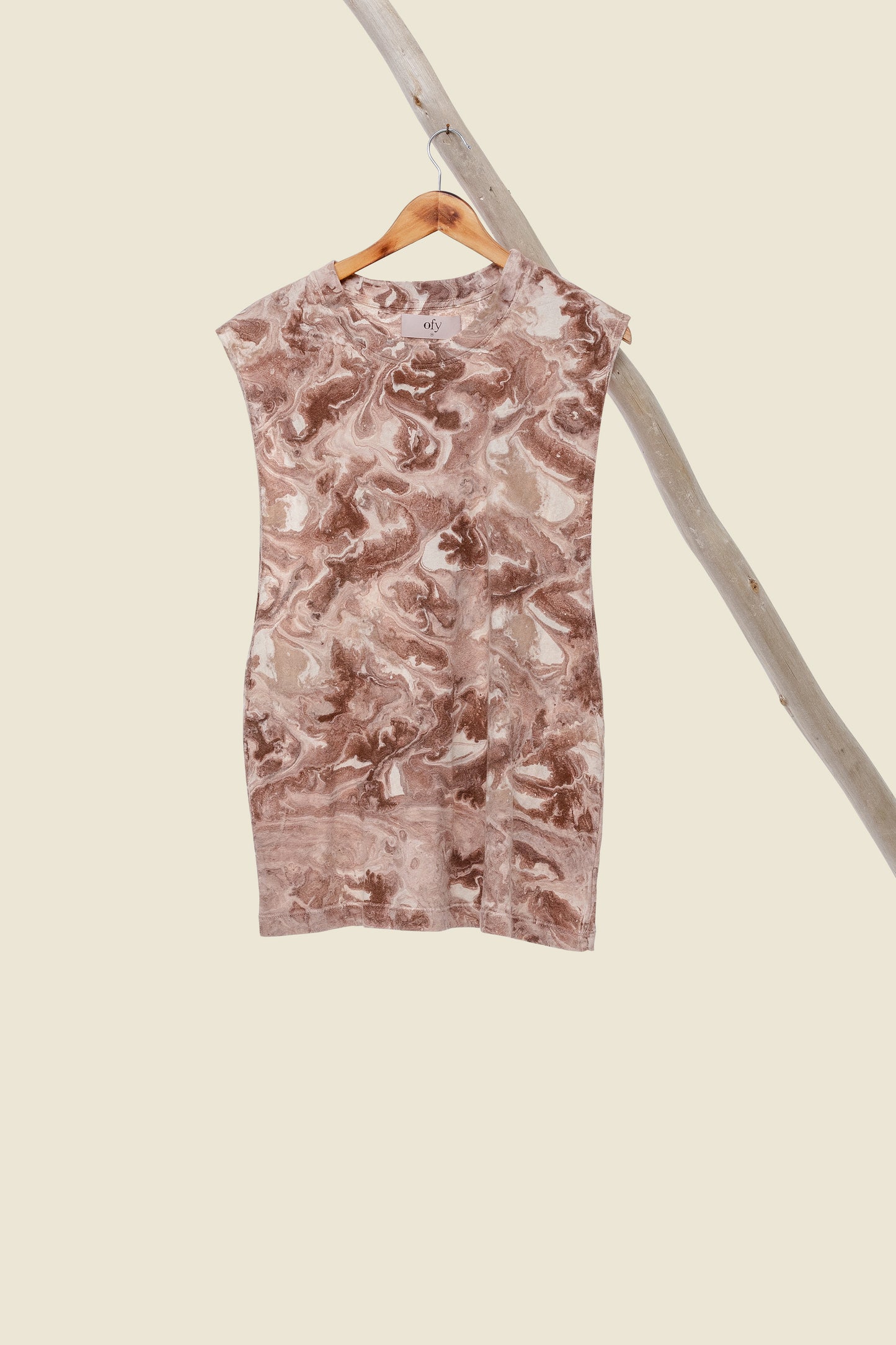 Essential Tank- Tortoise Marble