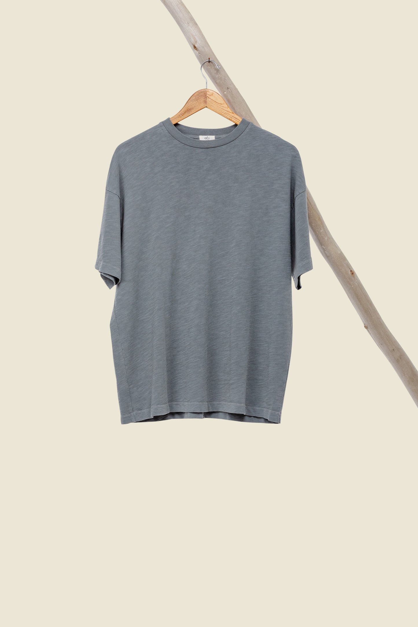 Journey Slub Tee - Storm Blue