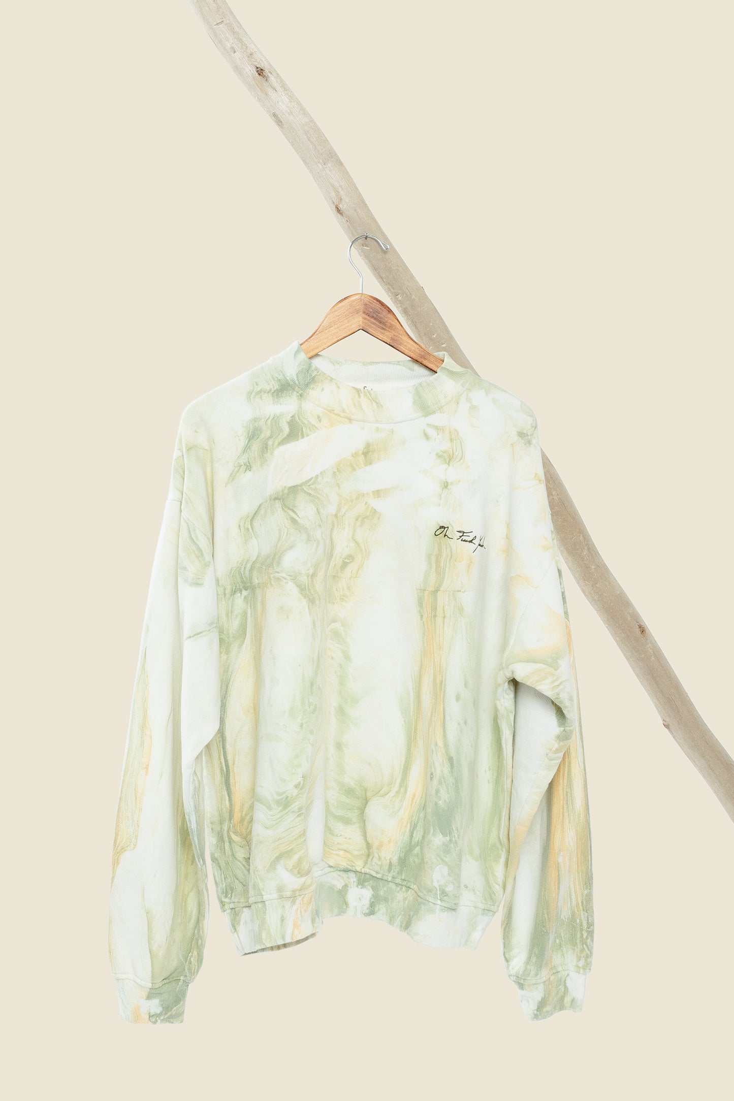 Premium Terry Crewneck - Marble Signature