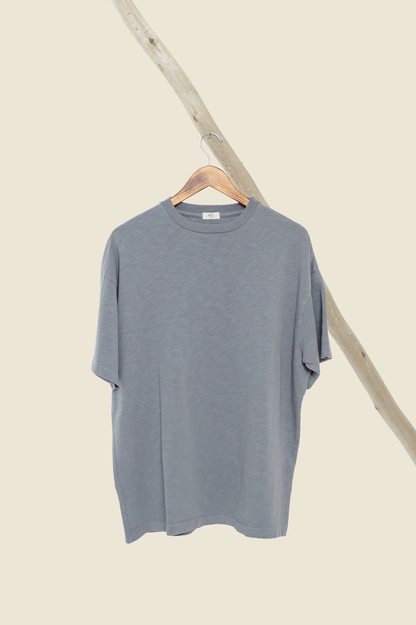 Journey Slub Tee - Fin Blue