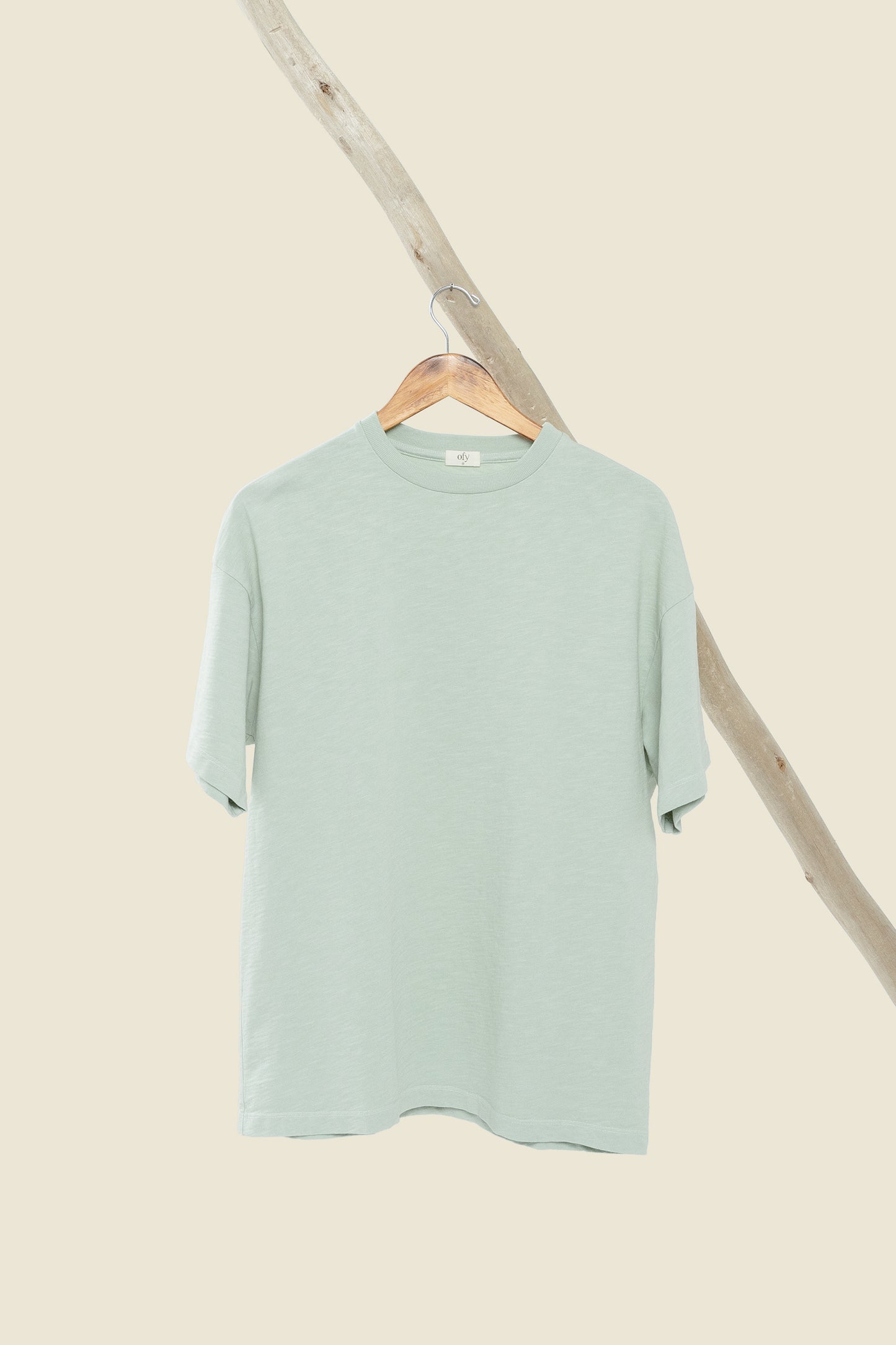 Journey Slub Tee - Pastel Palm