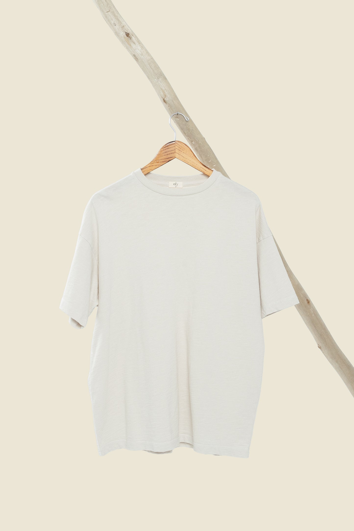 Journey Slub Tee - Sea Pearl