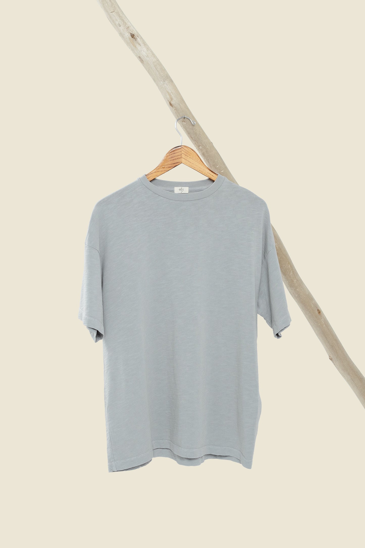 Journey Slub Tee - Moon Mist