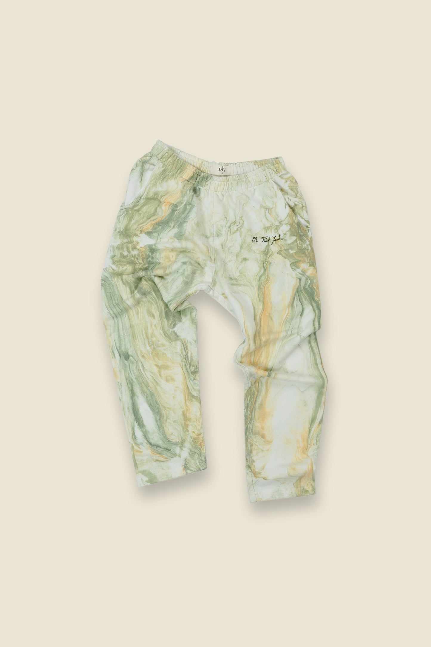 Premium Terry Pant - Marble Signature