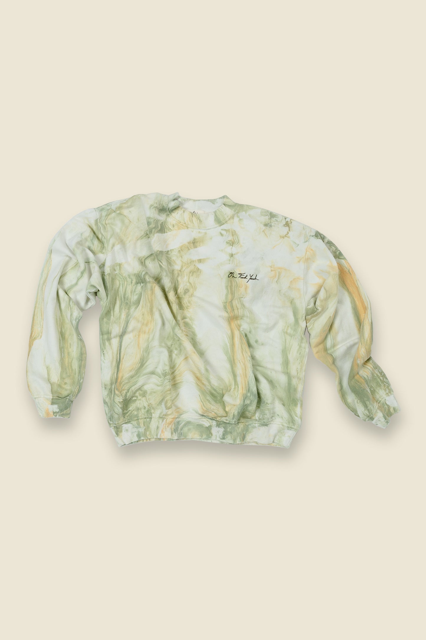 Premium Terry Crewneck - Marble Signature