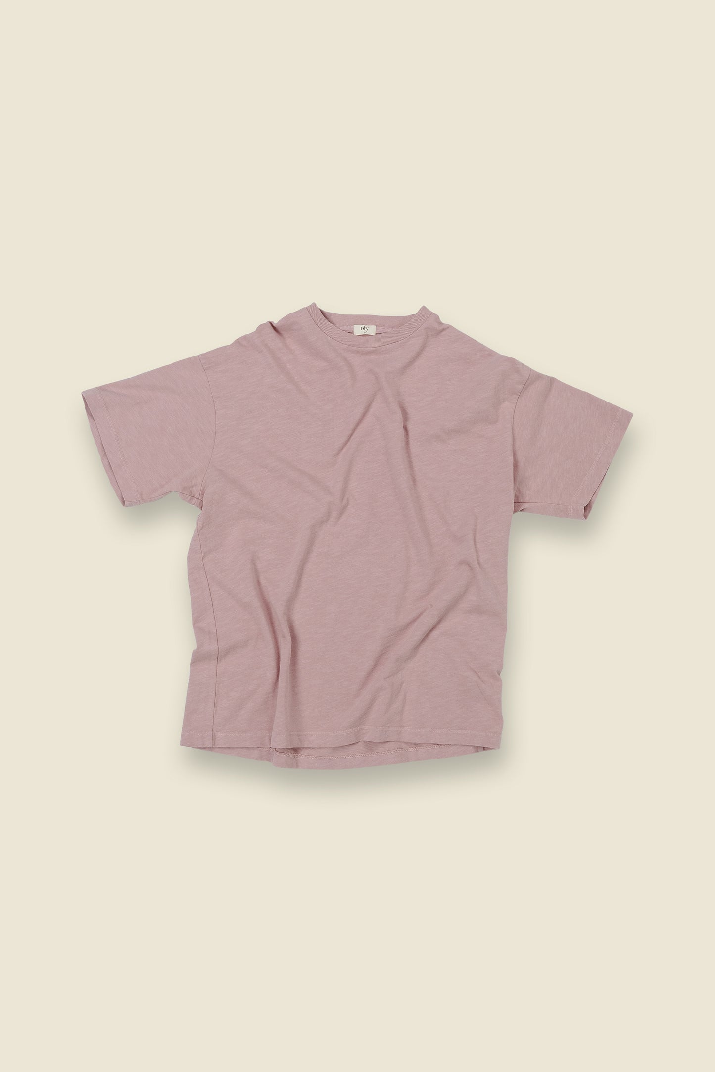 Journey Slub Tee - Dusky Coral