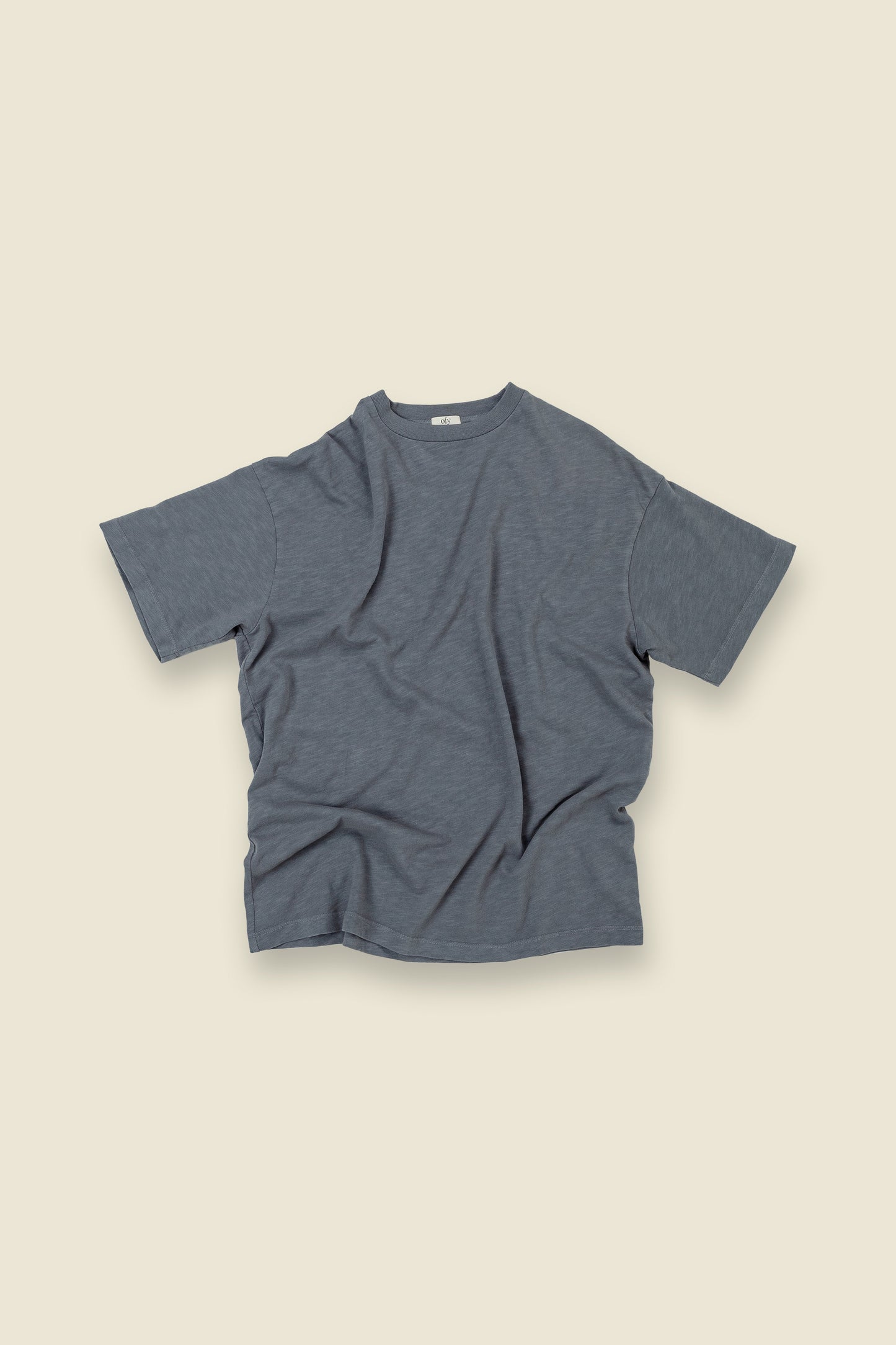 Journey Slub Tee - Fin Blue