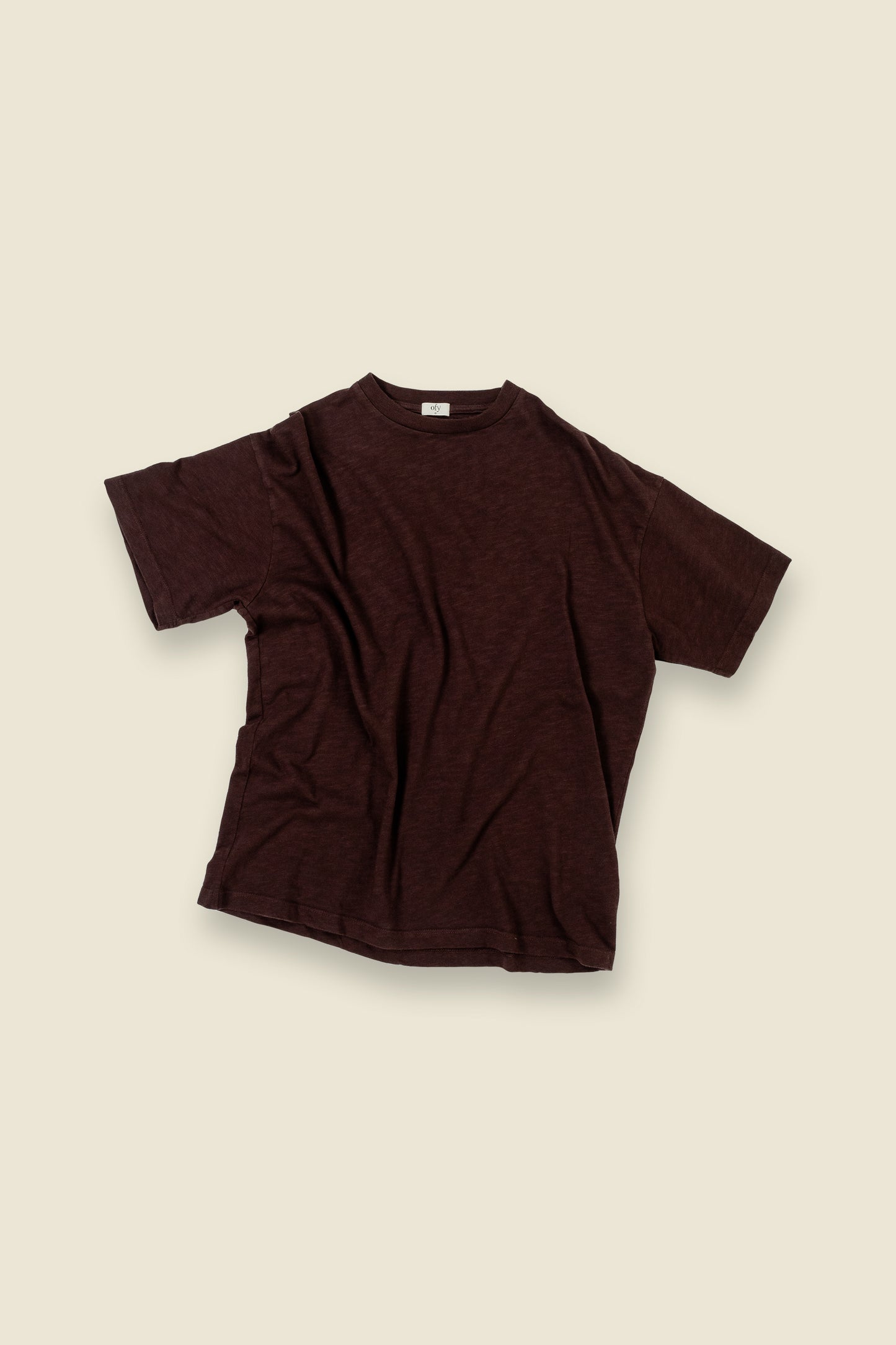 Journey Slub Tee - Burnt Coconut