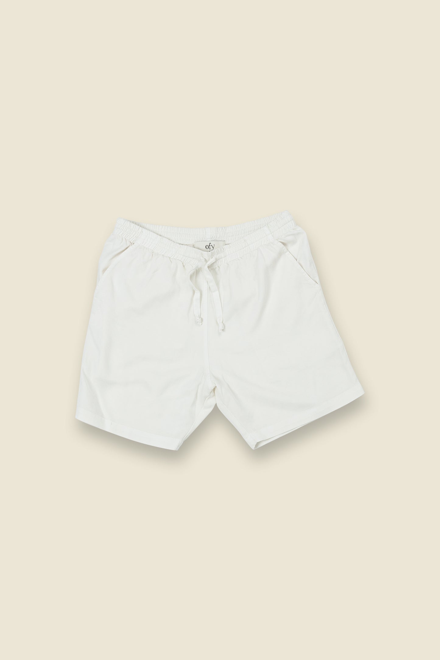 Horizon Tencel 6" Short - White Dawn