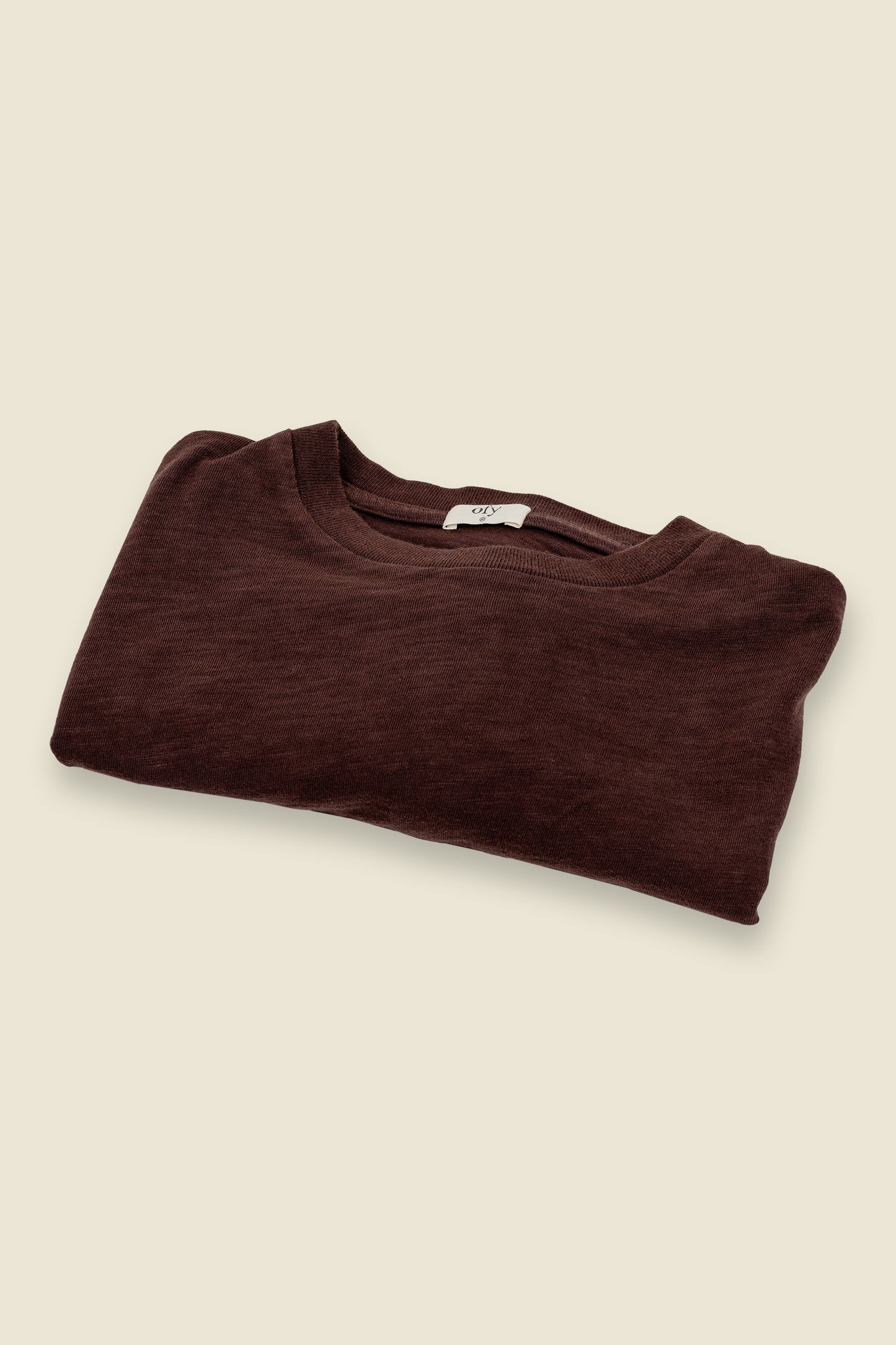 Journey Slub Tee - Burnt Coconut