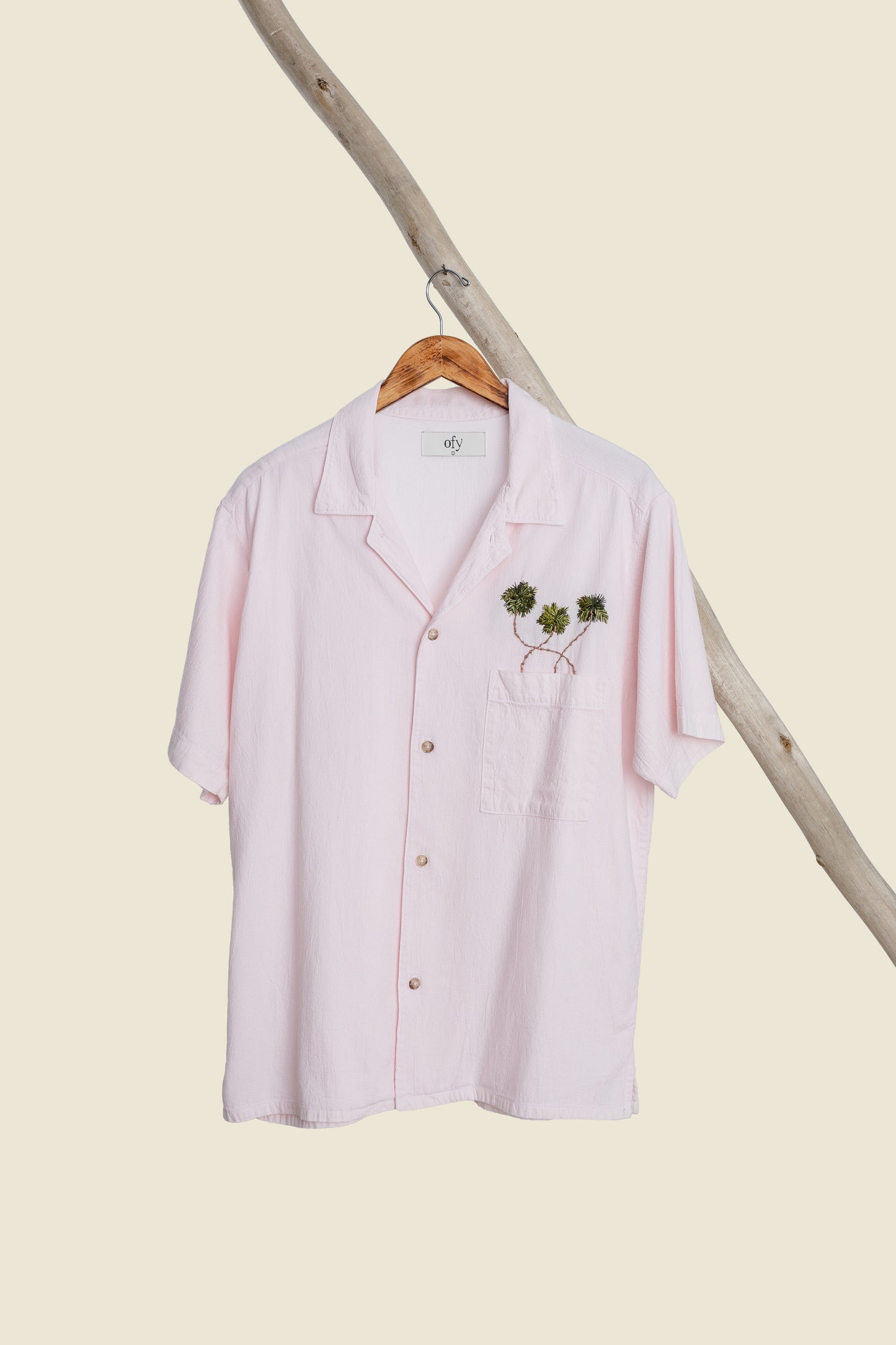 Crinkle S/S - Palm Beach