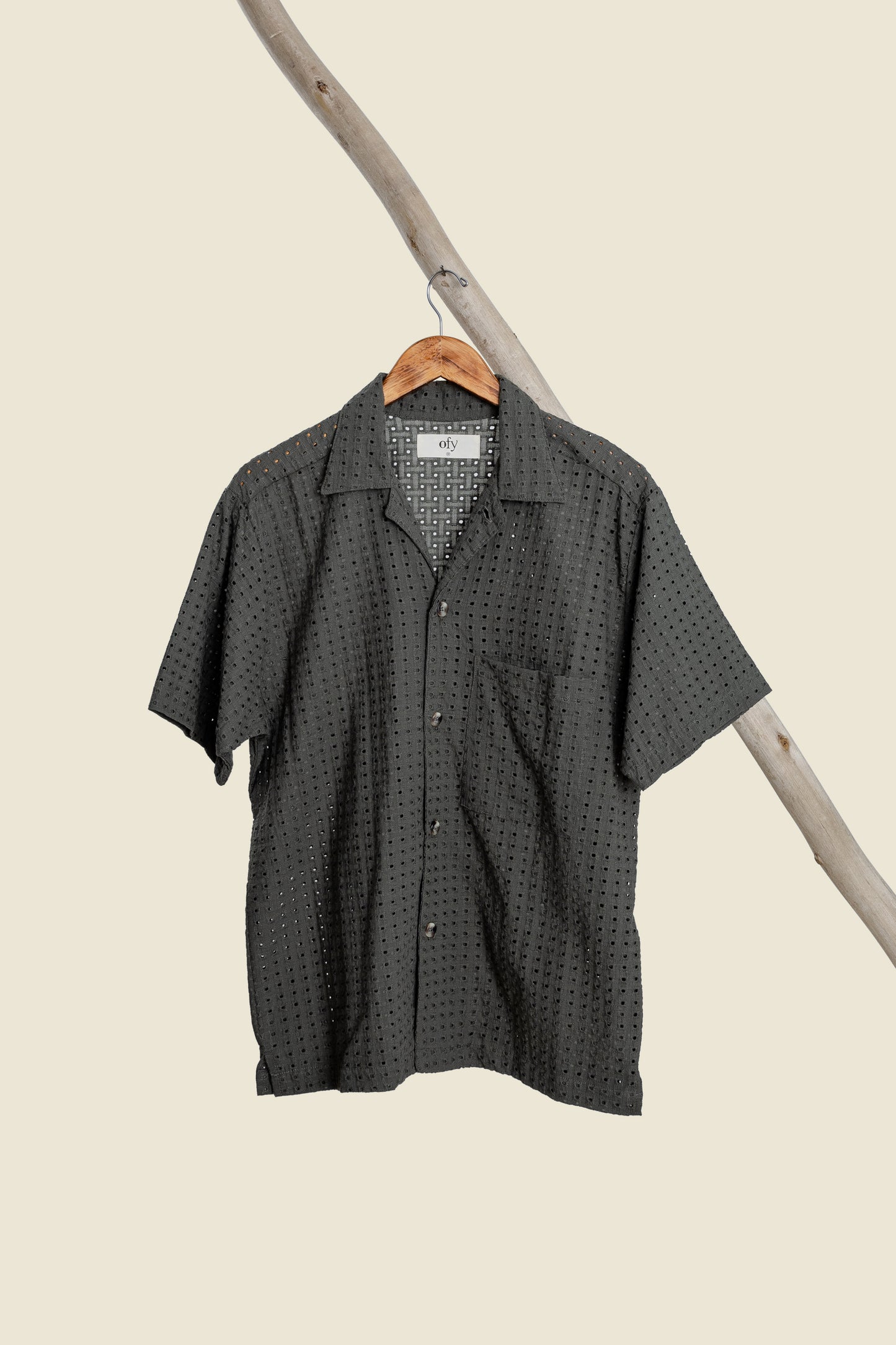 Blazed Lace S/S - Night Palm