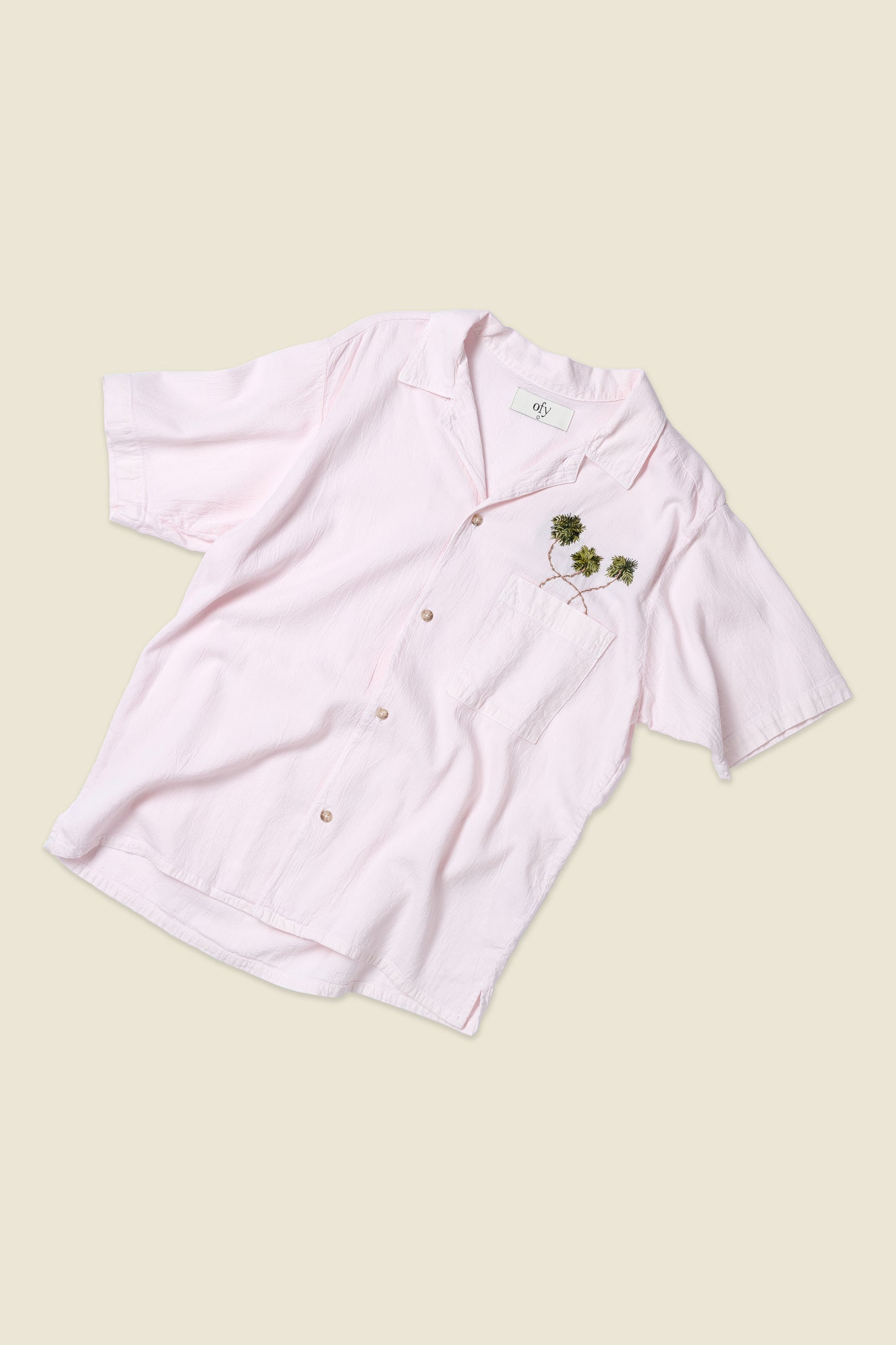 Crinkle S/S - Palm Beach