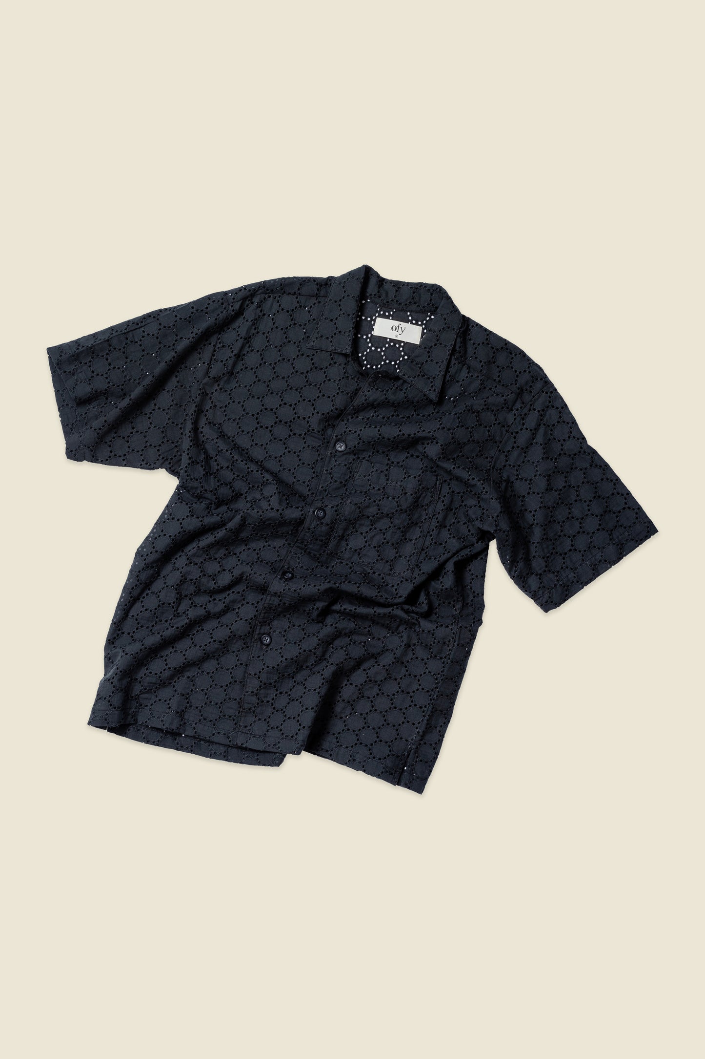 Blooming Lace S/S - Black Sand