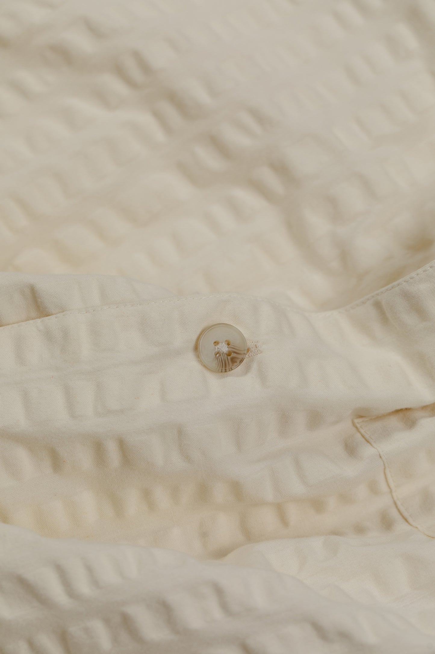 Coastal Sucker Overshirt- Babys Breath