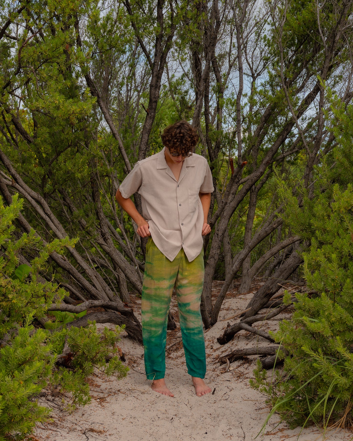 Horizon Crinkle S/S Shirt - Rye