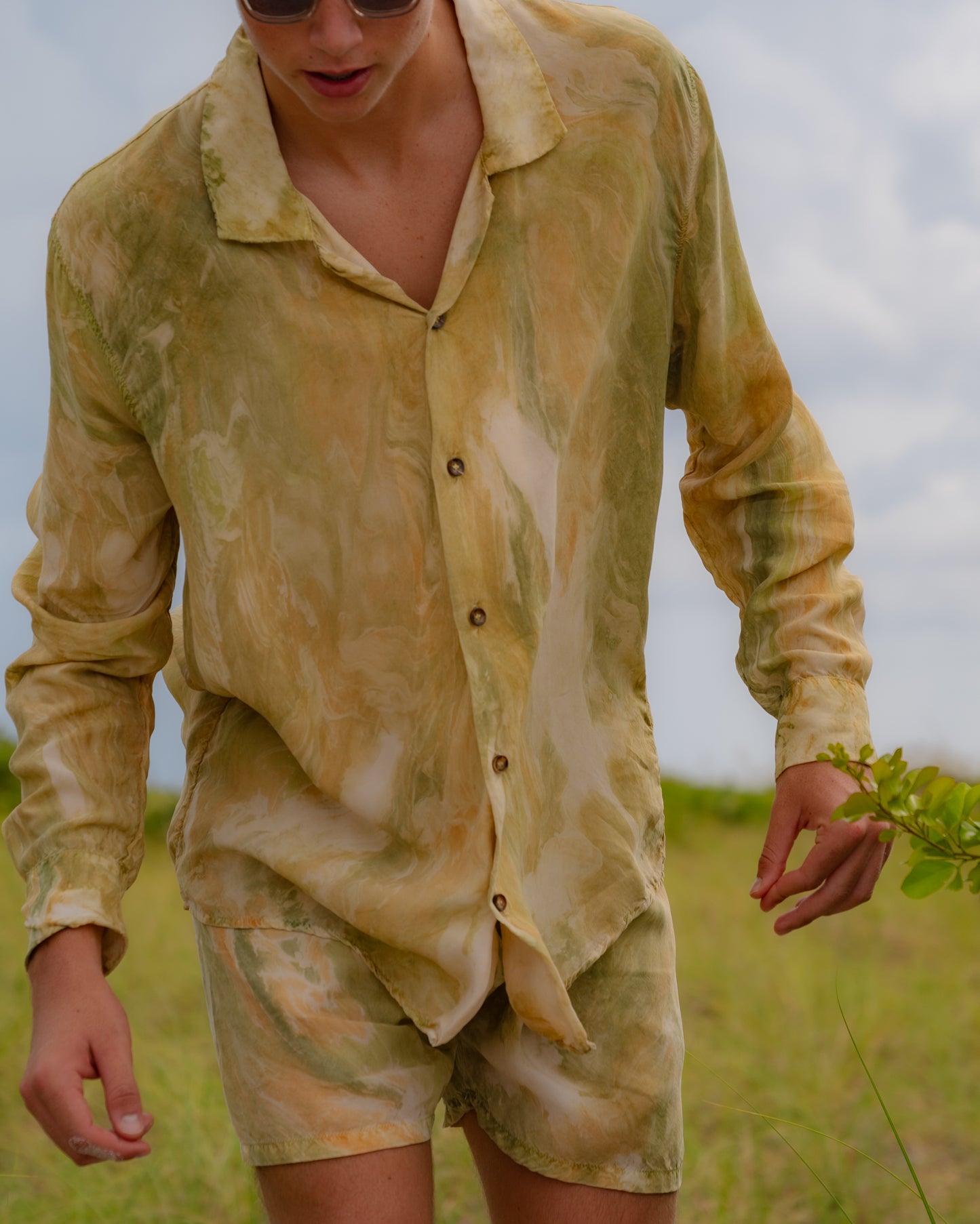 Iggy L/S Shirt - Coconut Palm