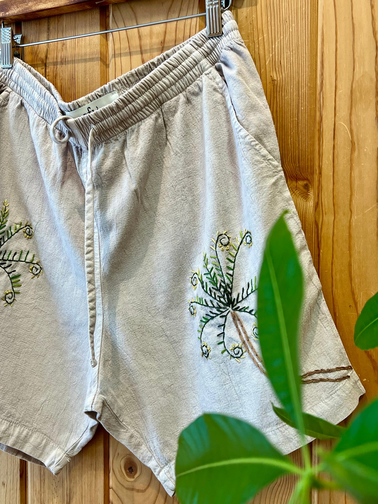 Horizon Crinkle Short - Venetian Palm