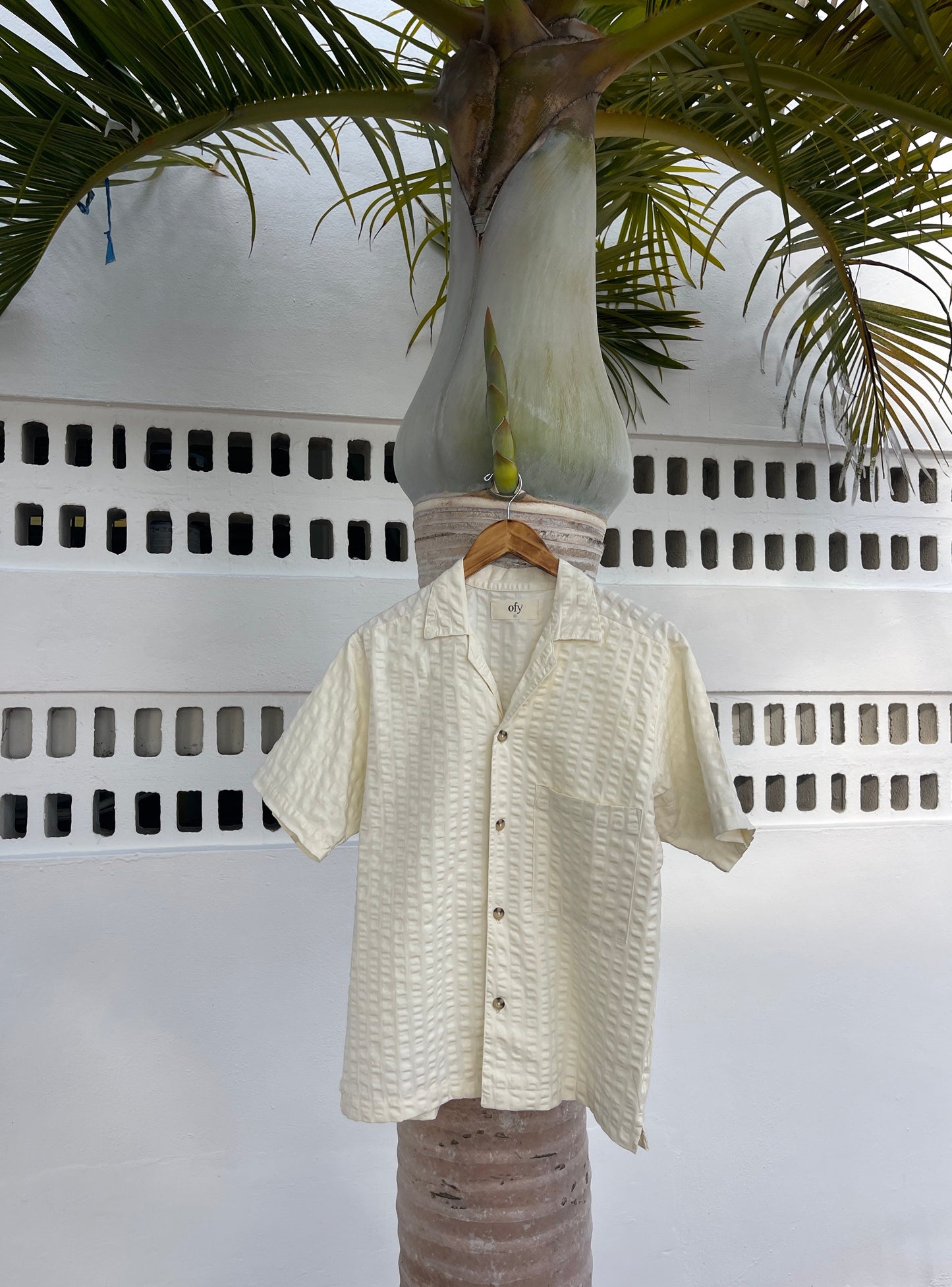 Coastal Sucker Overshirt- Babys Breath