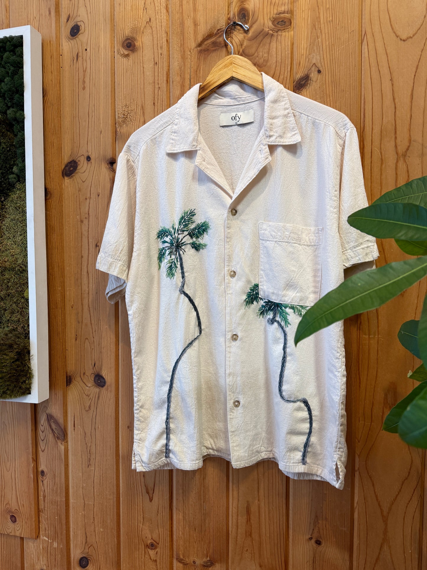 Crinkle S/S - Thirsty Palm II