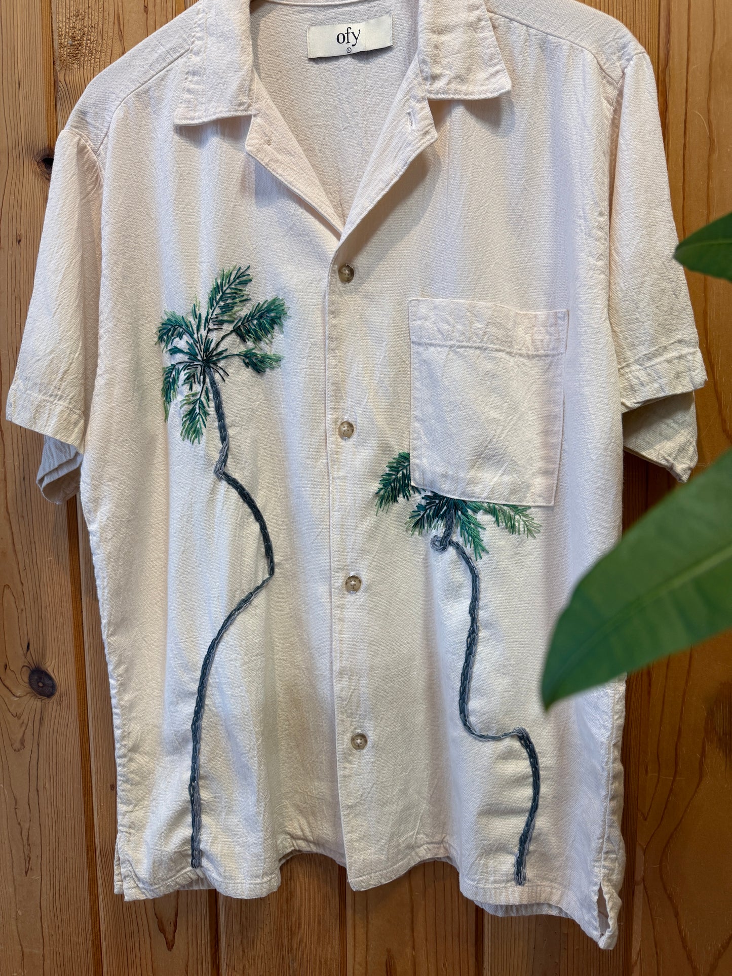 Crinkle S/S - Thirsty Palm II