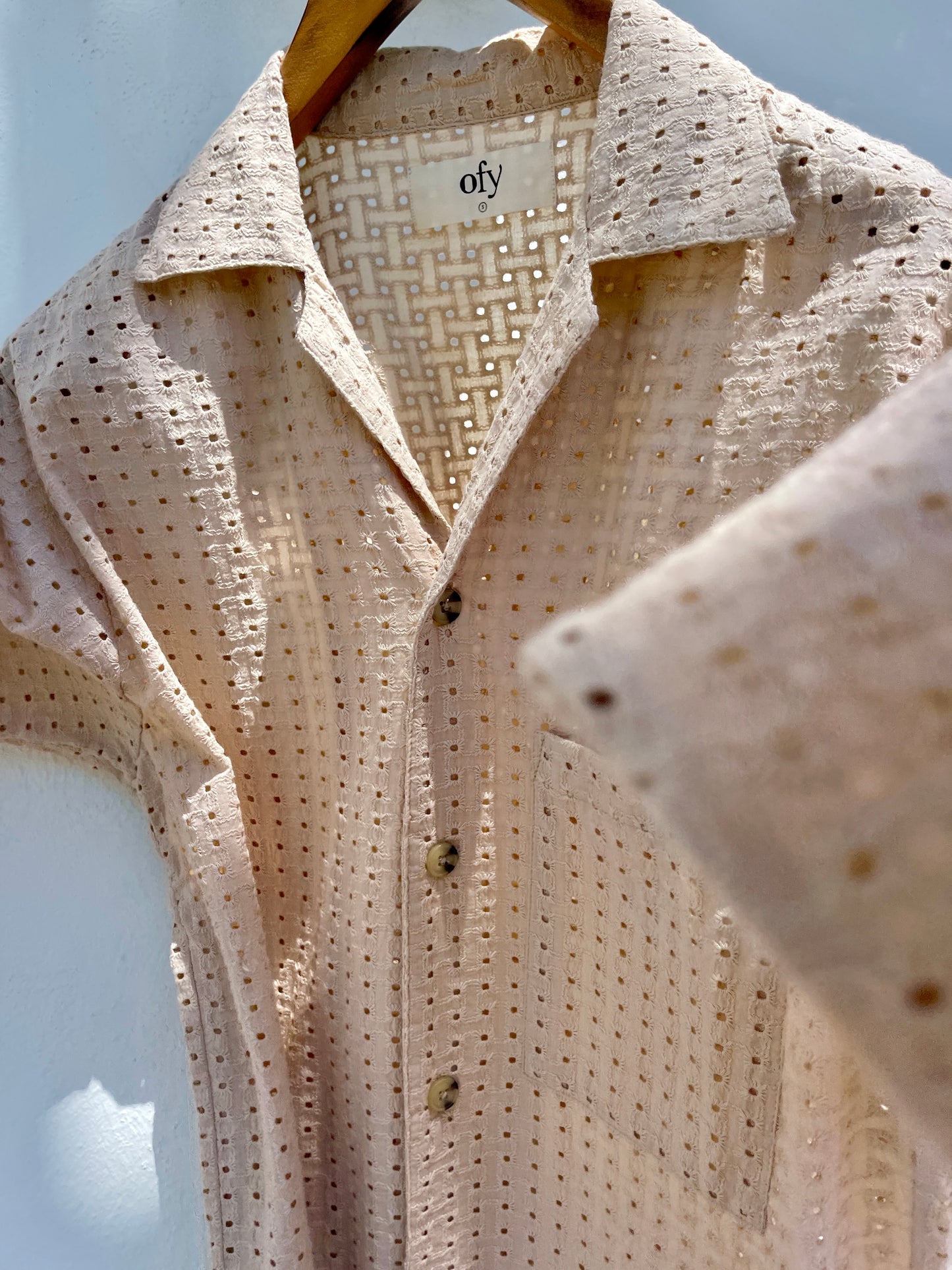 Blazed Lace L/S - Warm Sand