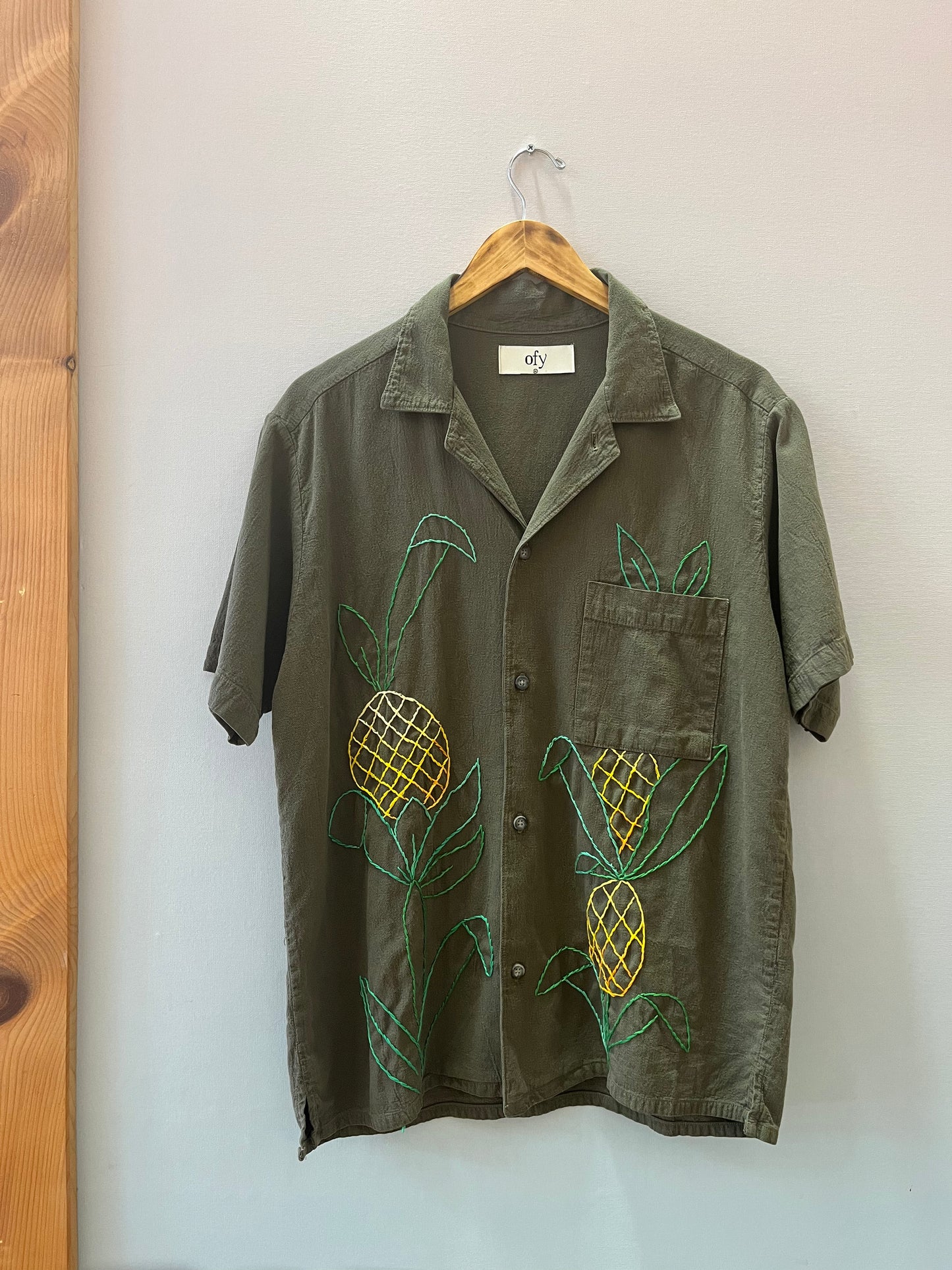 Crinkle S/S - Pineapple II