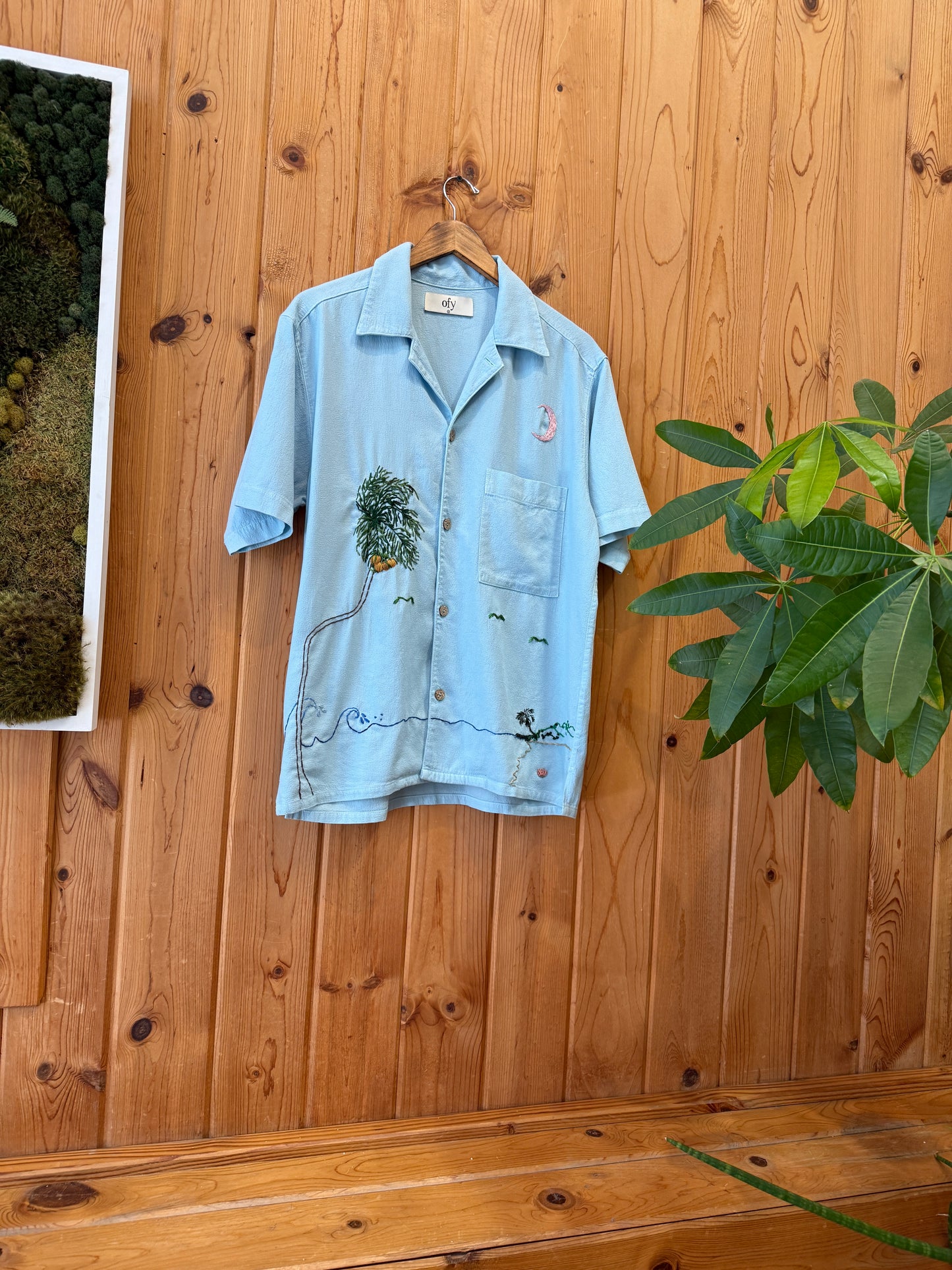 Crinkle S/S - Miami Escape