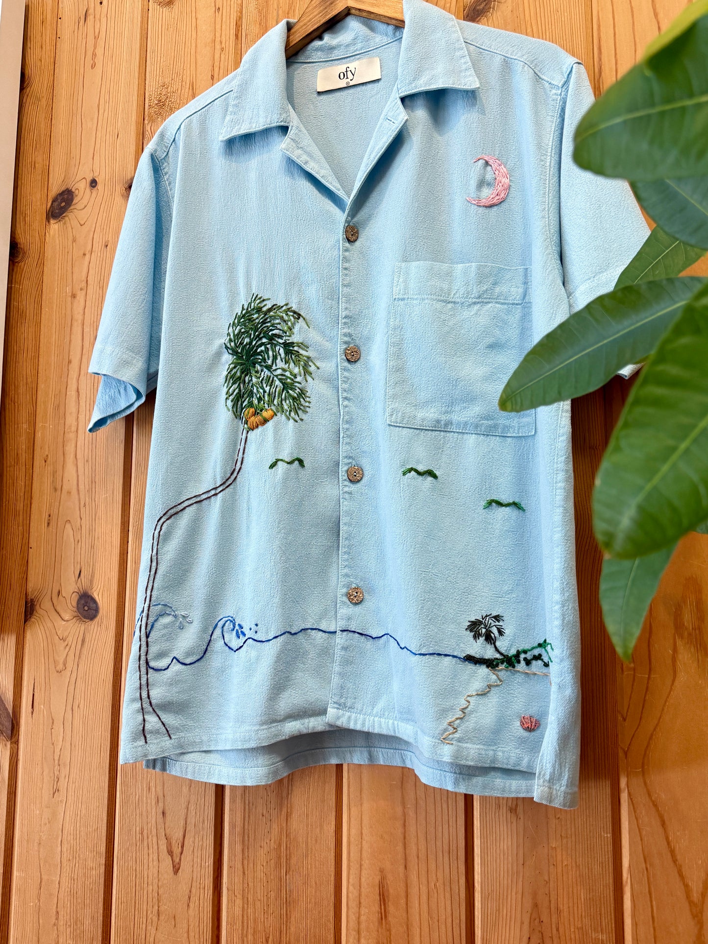 Crinkle S/S - Miami Escape