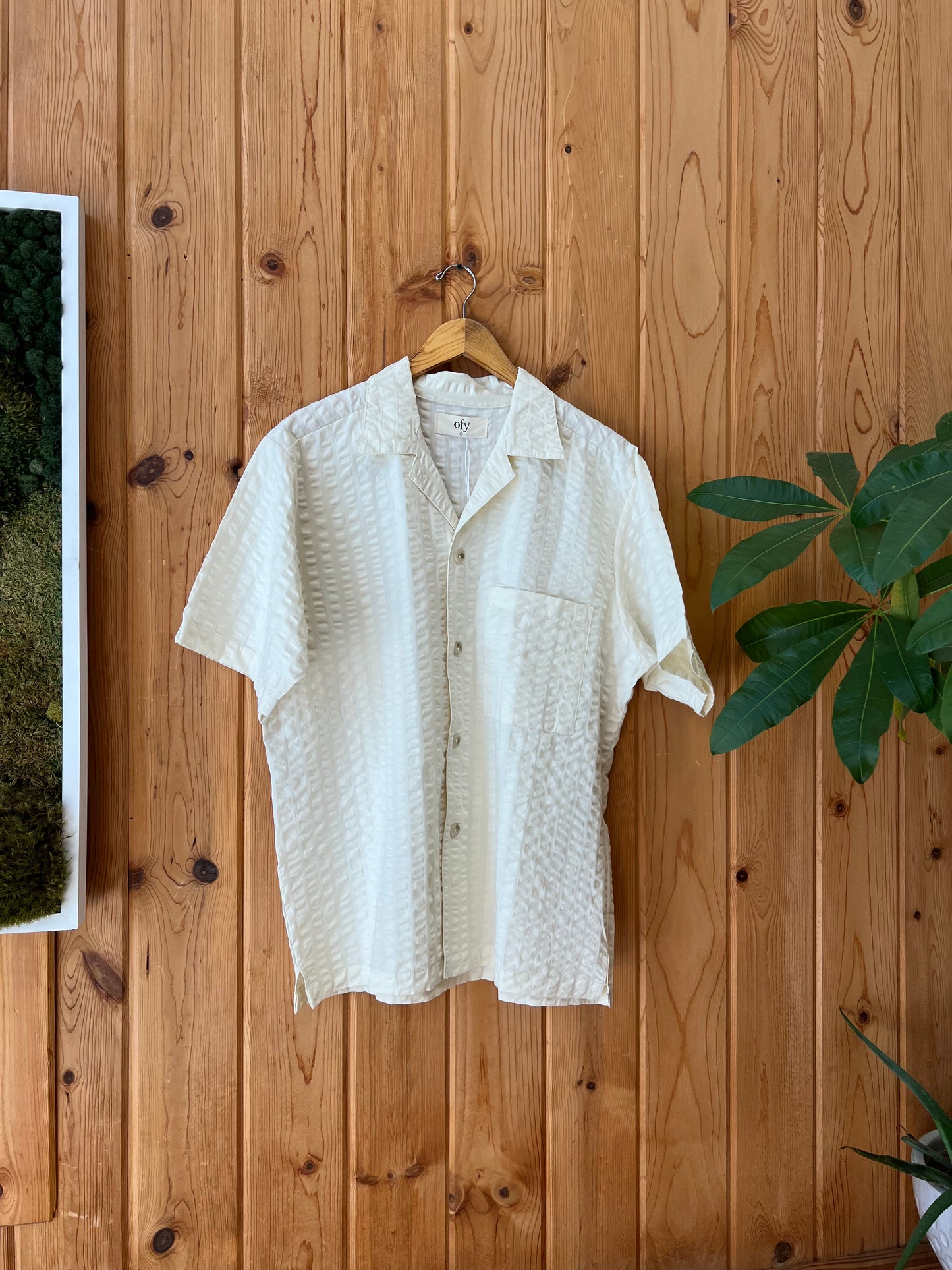 Coastal Sucker Overshirt- Babys Breath
