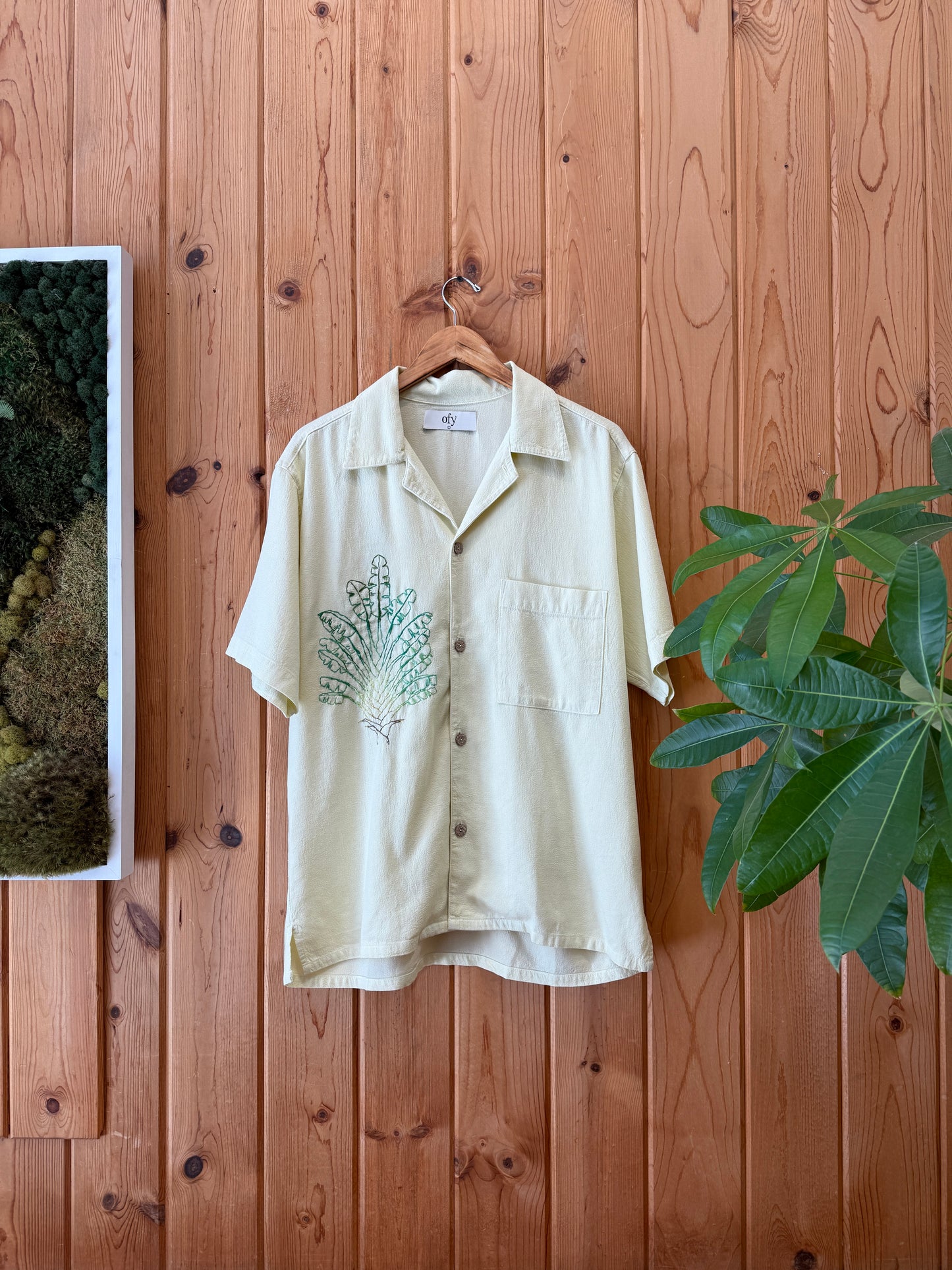 Crinkle S/S - Traveler Palm