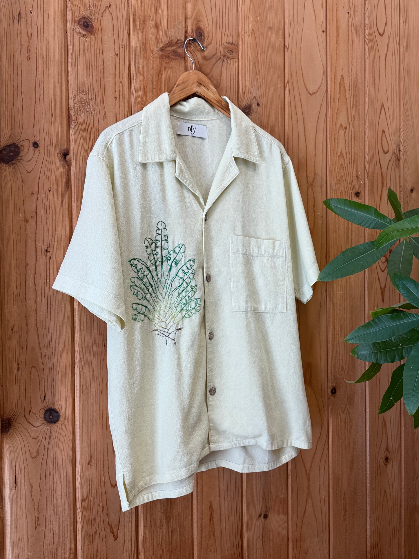 Crinkle S/S - Traveler Palm