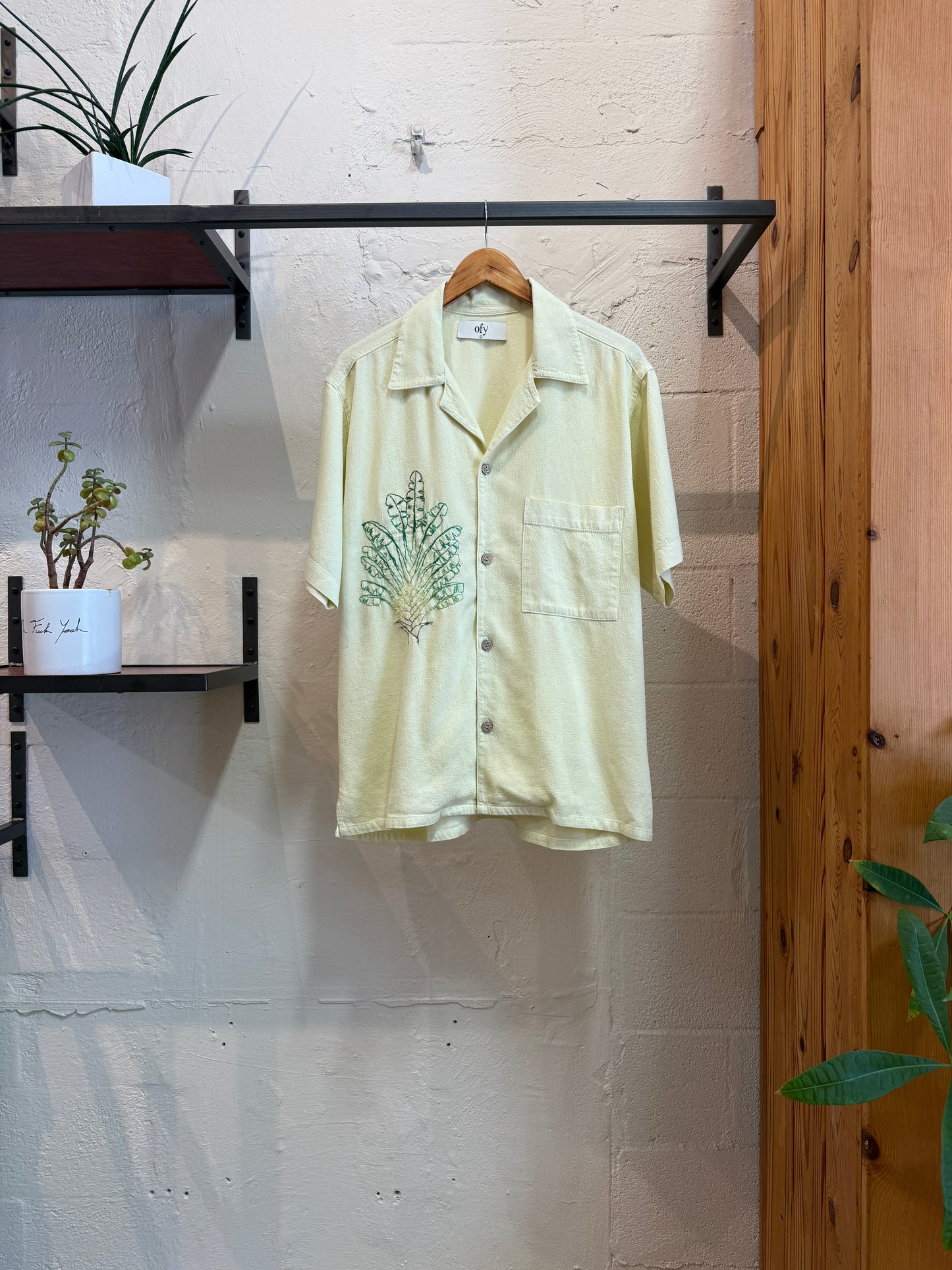 Crinkle S/S - Traveler Palm