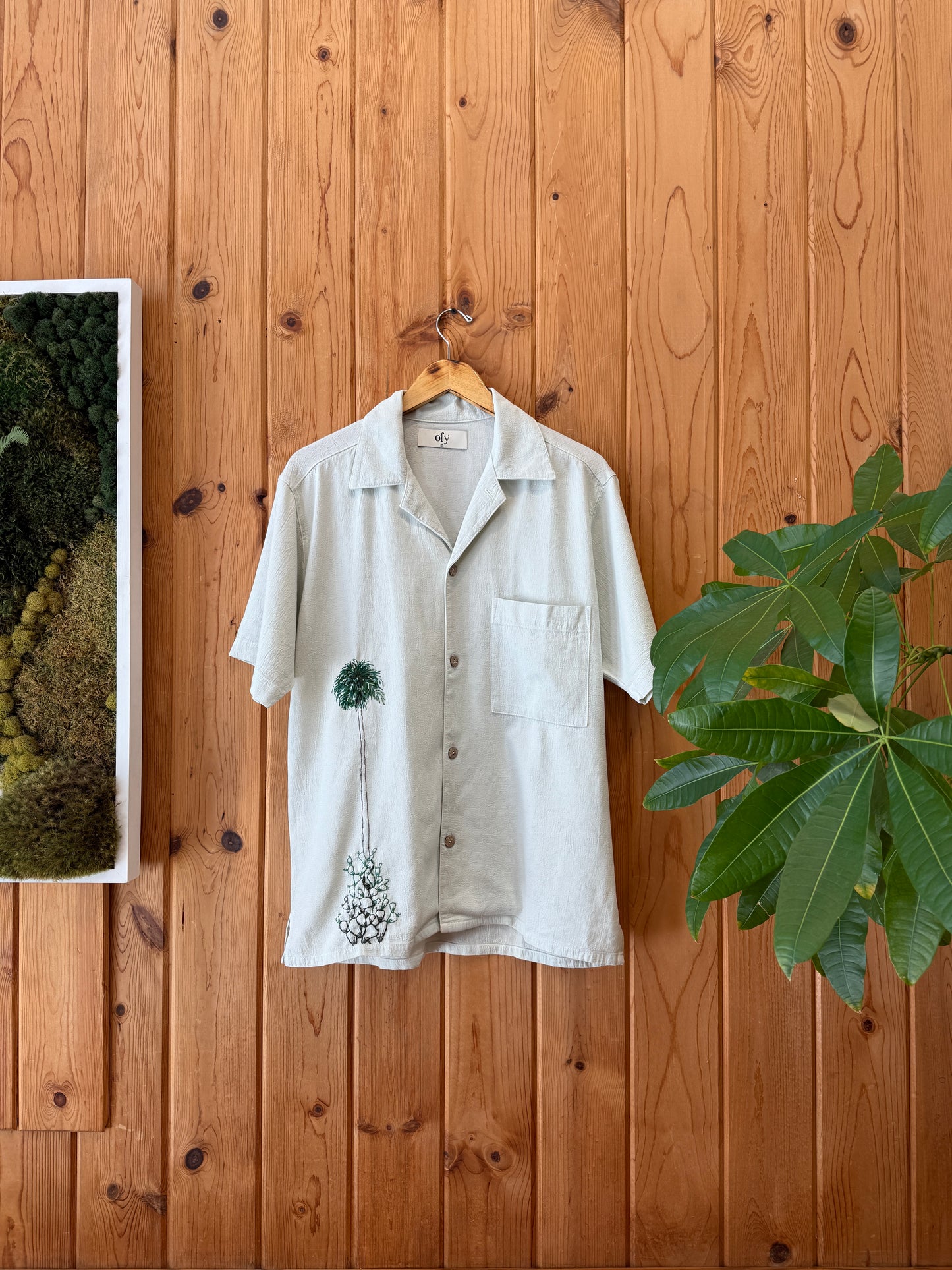 Crinkle S/S - Cacti Palm