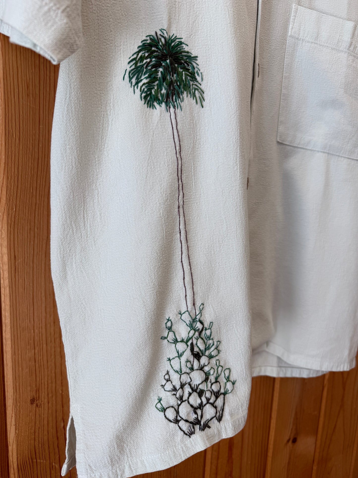 Crinkle S/S - Cacti Palm