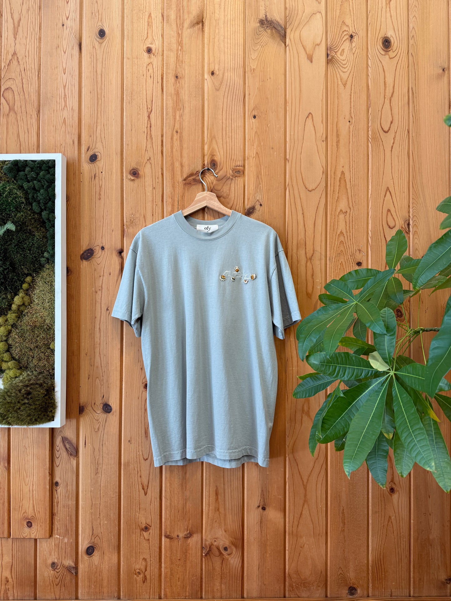 Signature Tee - Sage Shell