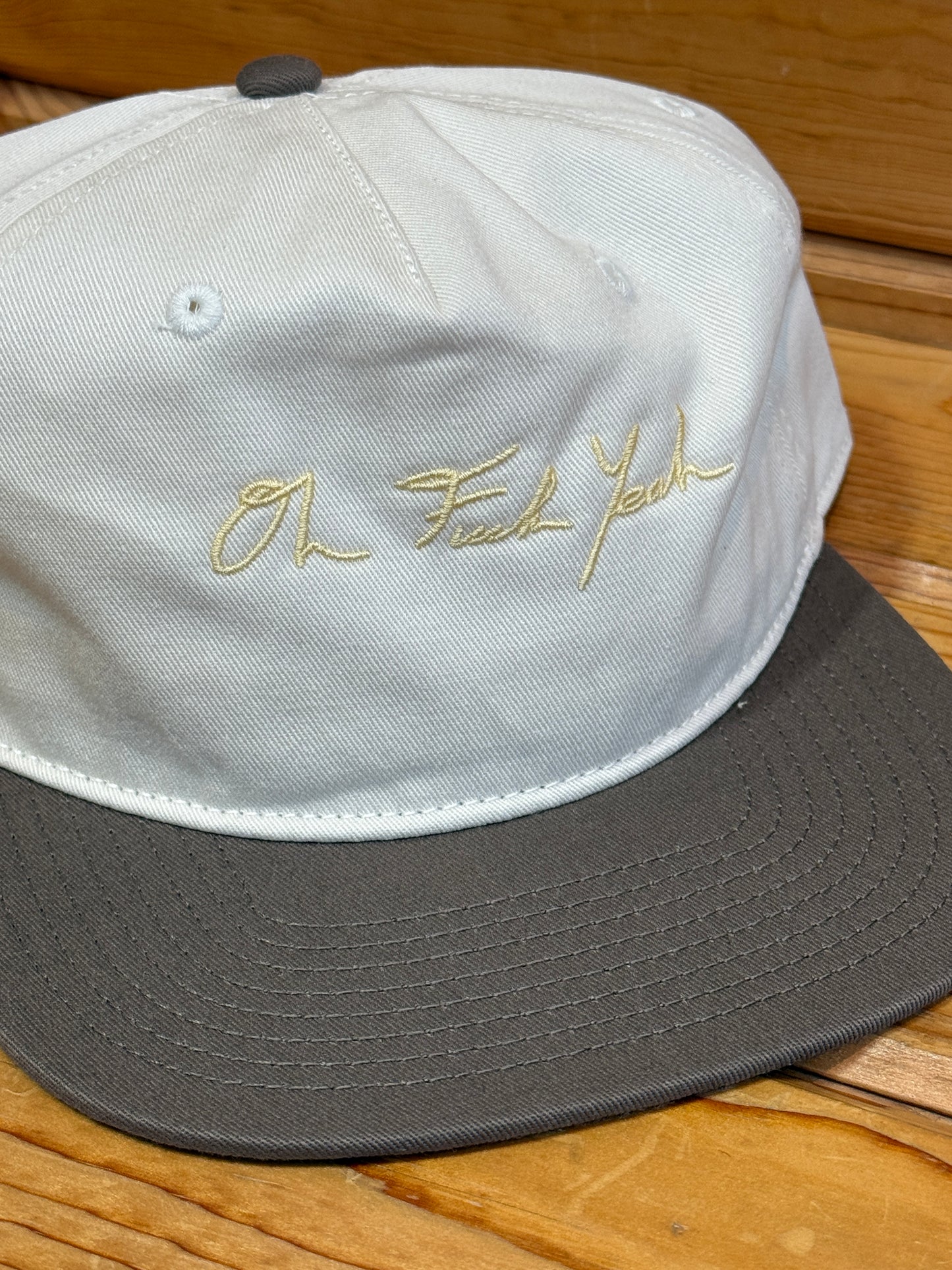 Signature Snapback- Brown/Banana