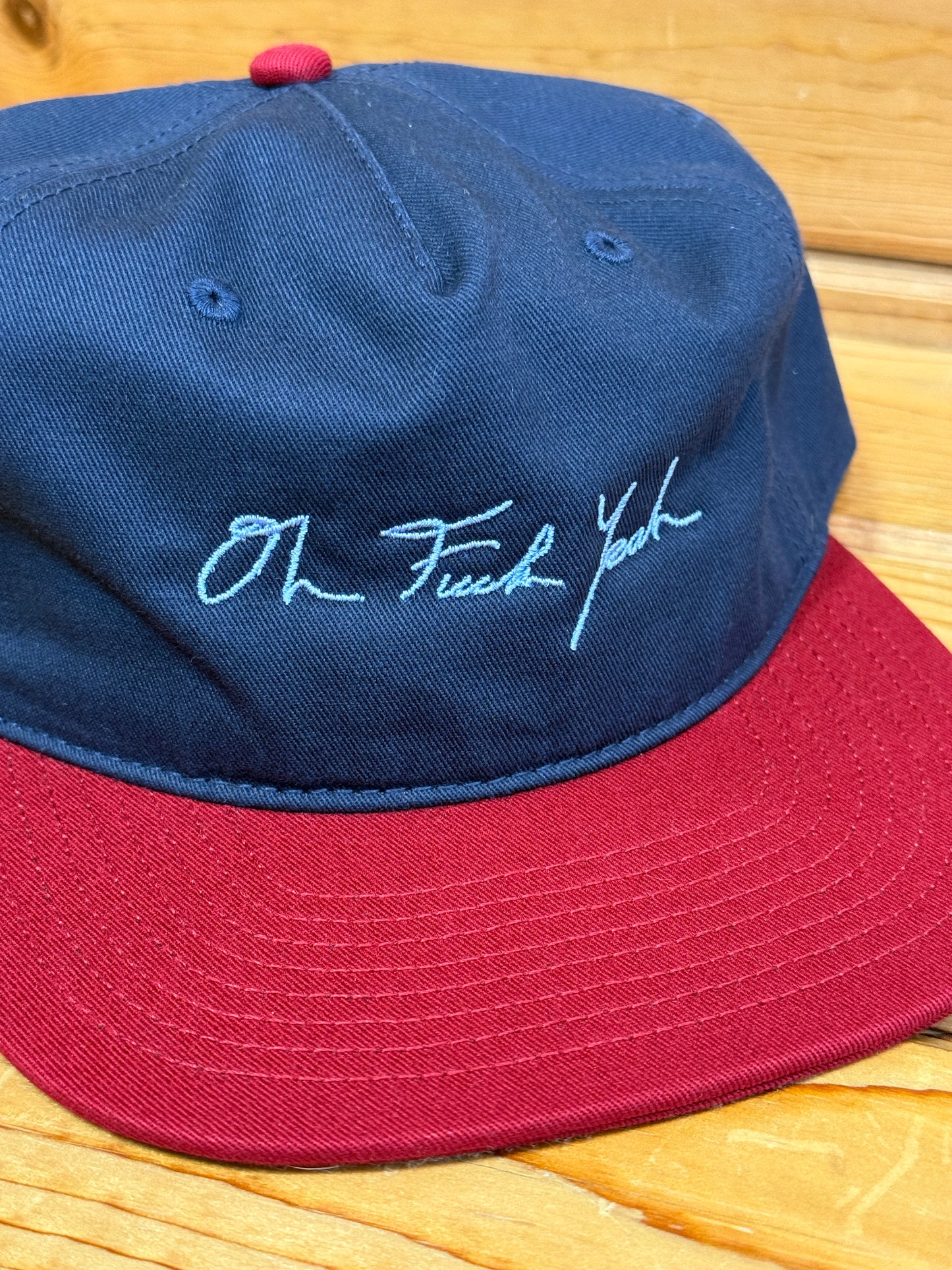 Signature Snapback- BlueRed/Baby Blue