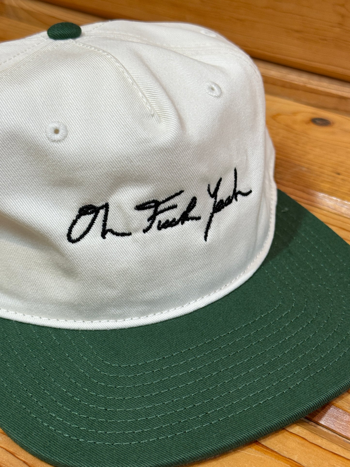 Signature Snapback- Green/Black