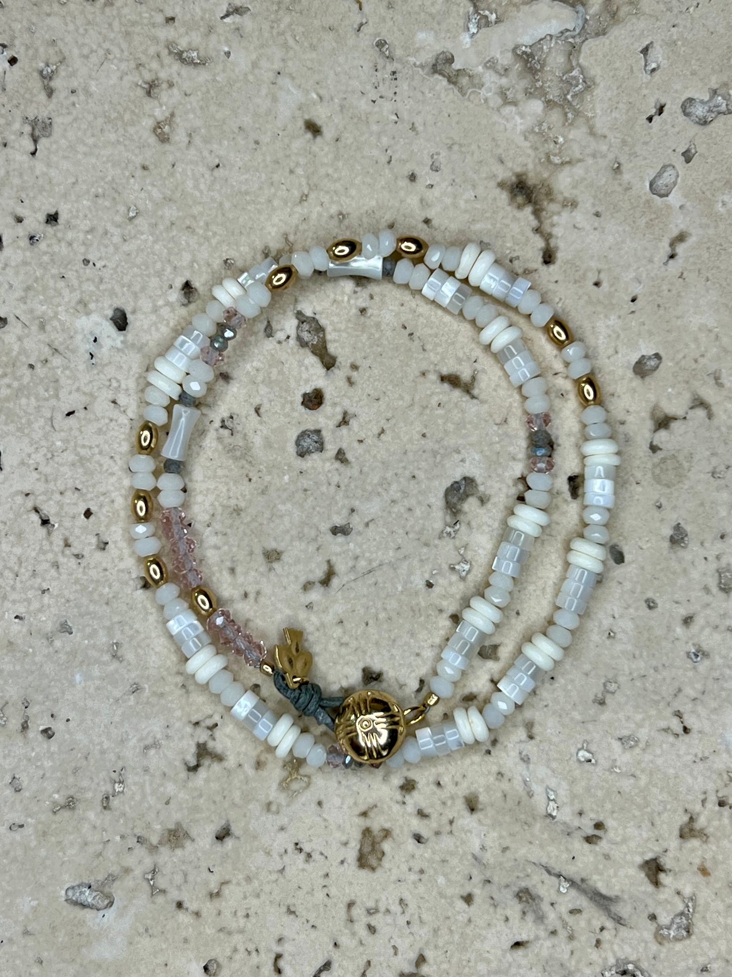Smokey Quartz Wrap Bracelet